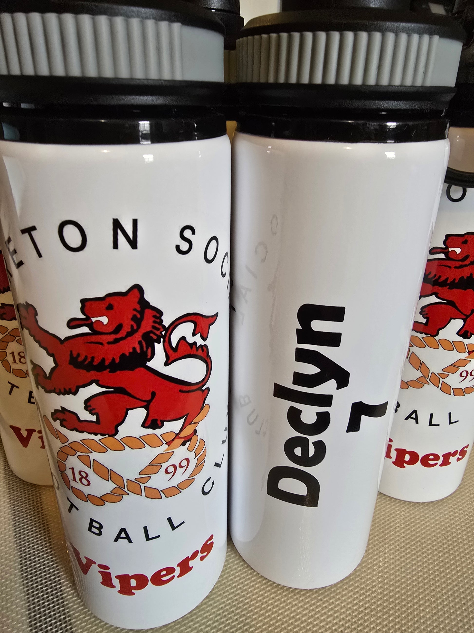 Brereton social fc 850ml Team Bottle - Bluesky's creation
