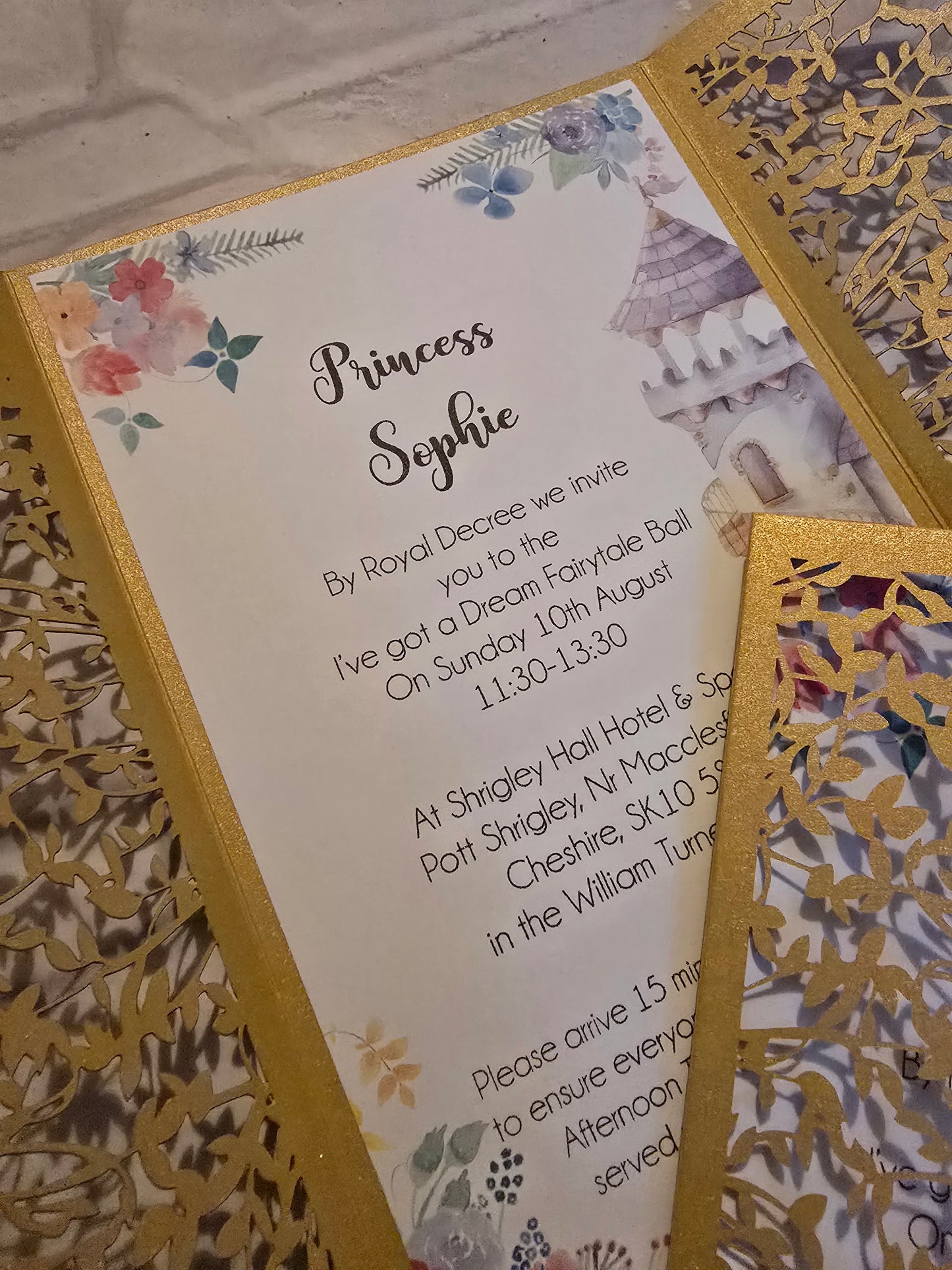 2025 I've got a Dream Fairytale Ball Invitation