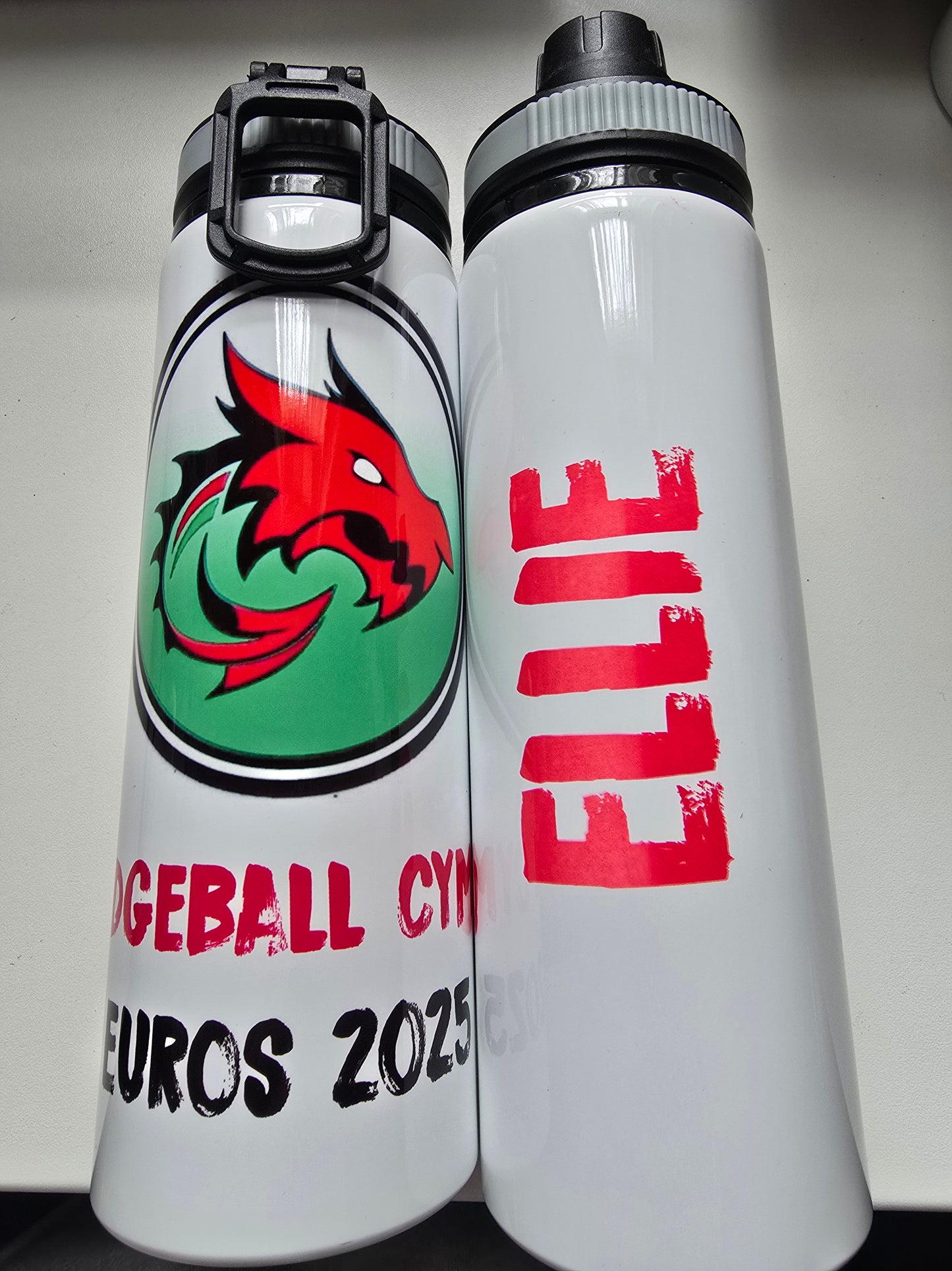 Dodgeball Cymru 850ml Team Bottle