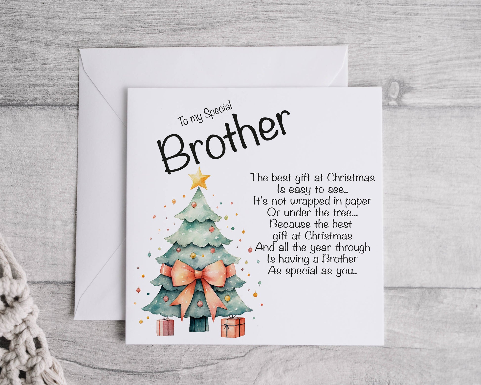 brother christmas card - blueskys creation