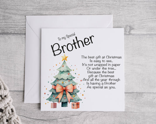 brother christmas card - blueskys creation