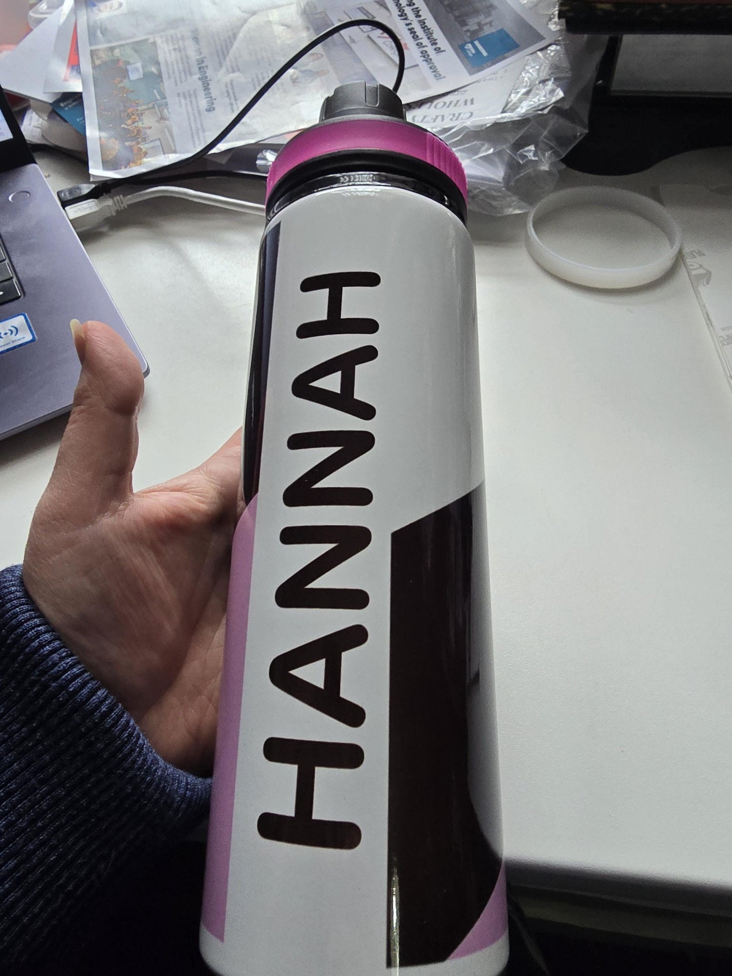 Langholm Girls 850ml Team Bottle