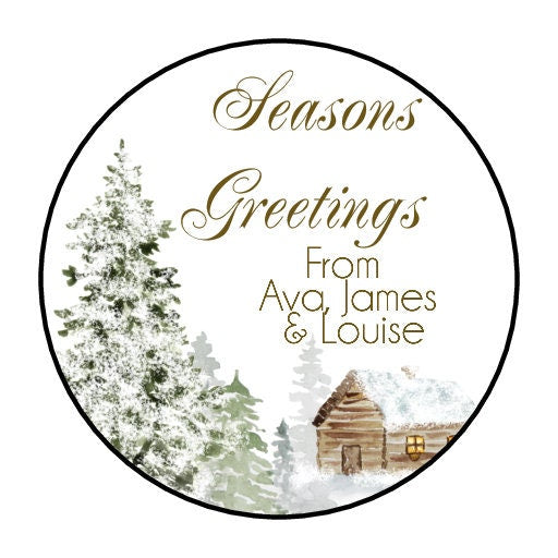 Christmas Gift Stickers