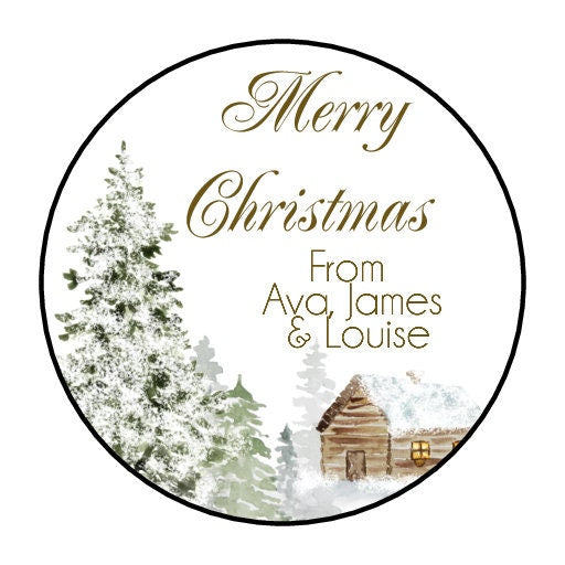 Christmas Gift Stickers