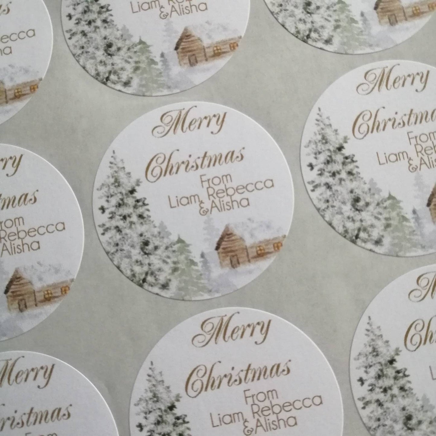 Christmas Gift Stickers