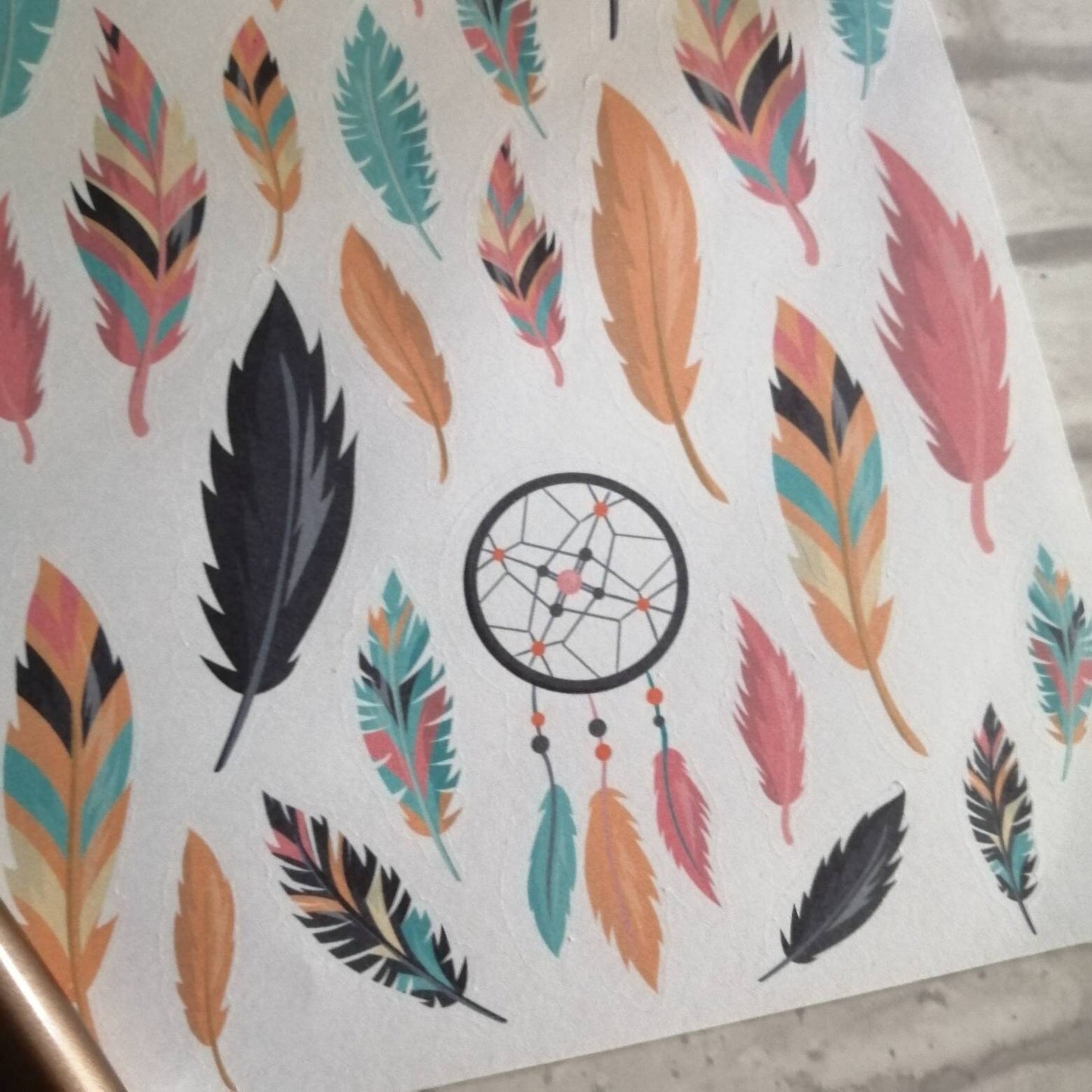 Feather Icon Stickers | Planning Daily Diary Set