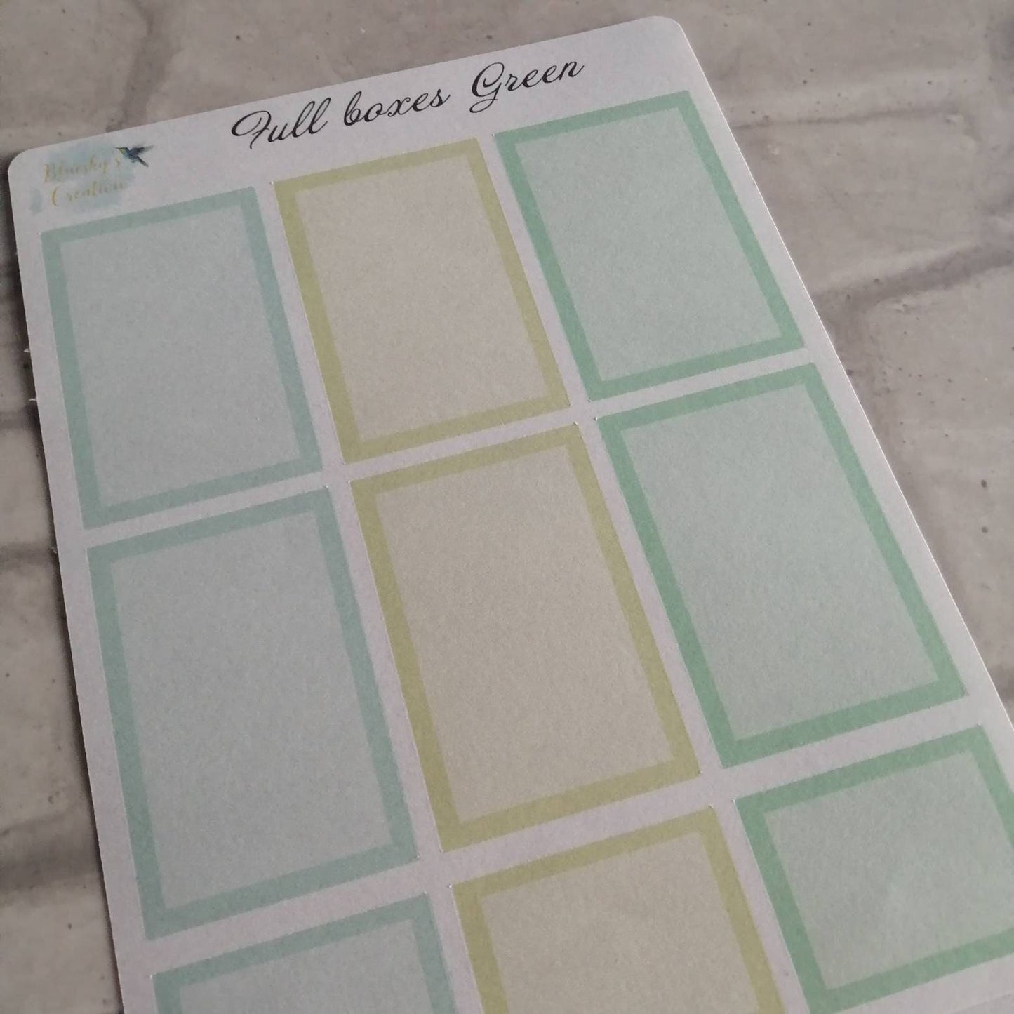 Pastel Functional Planner Boxes | Planning Sticker | Daily Diary Planner Set