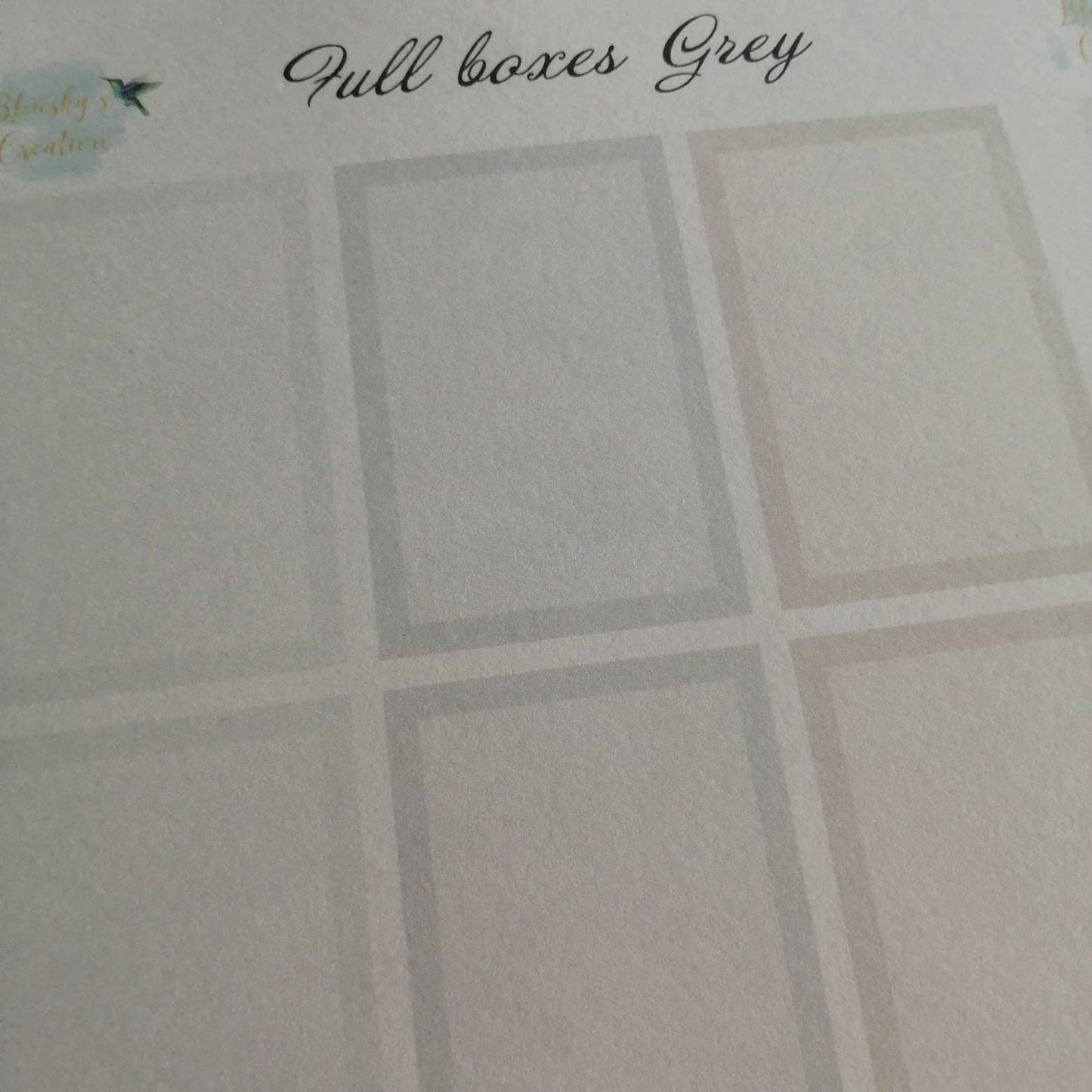 Pastel Functional Planner Boxes | Planning Sticker | Daily Diary Planner Set