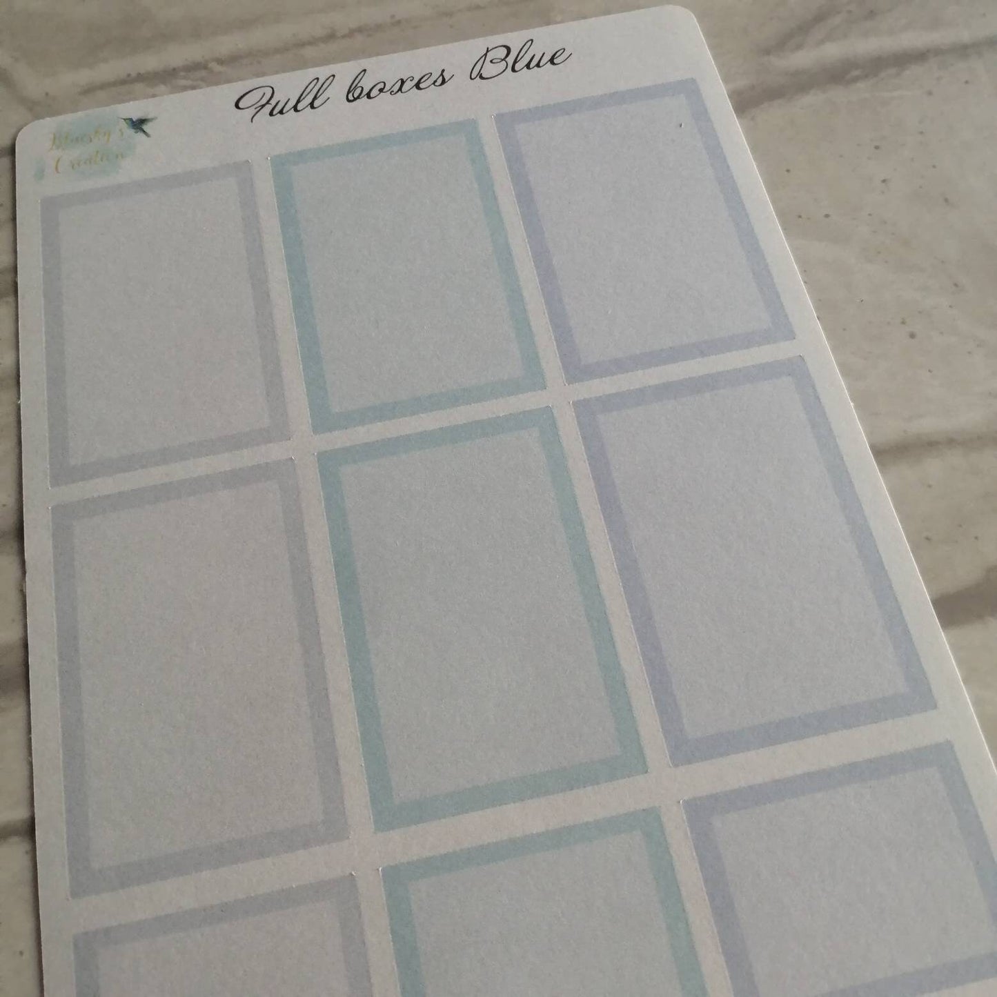 Pastel Functional Planner Boxes | Planning Sticker | Daily Diary Planner Set