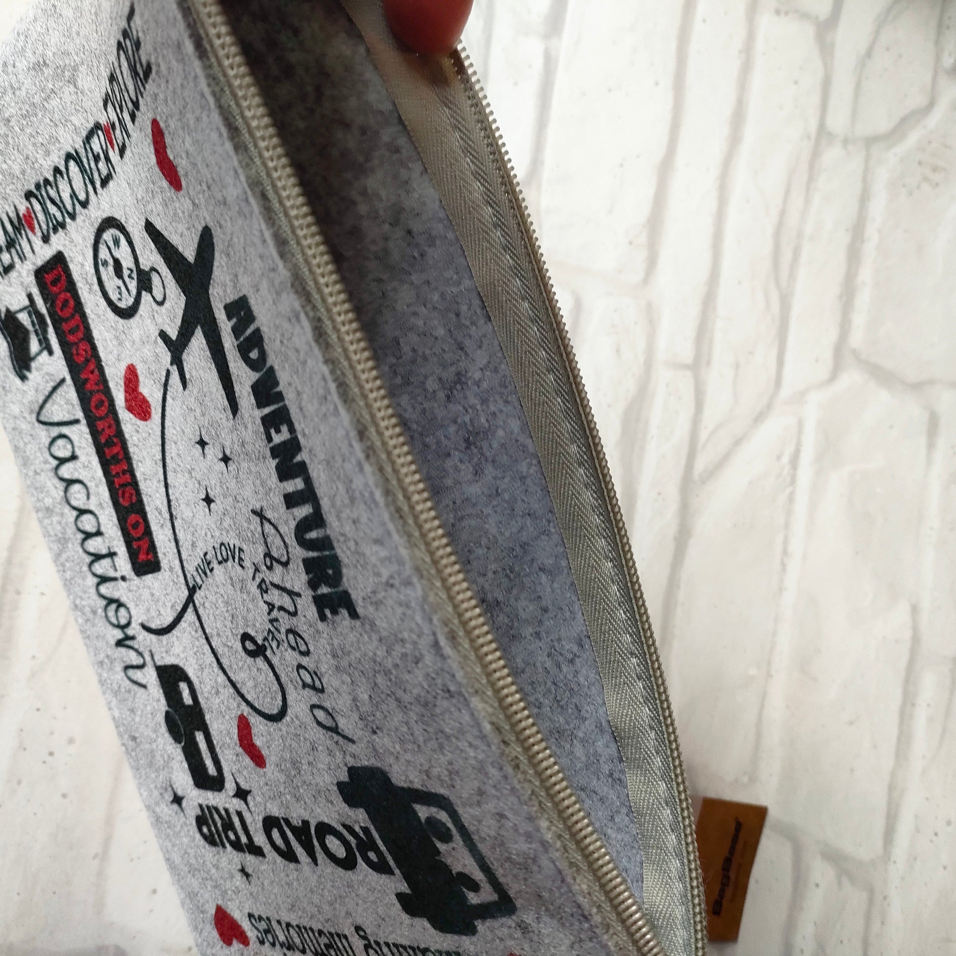 Personalised Eco Friendly Travel Document Pouch - Bluesky's creation