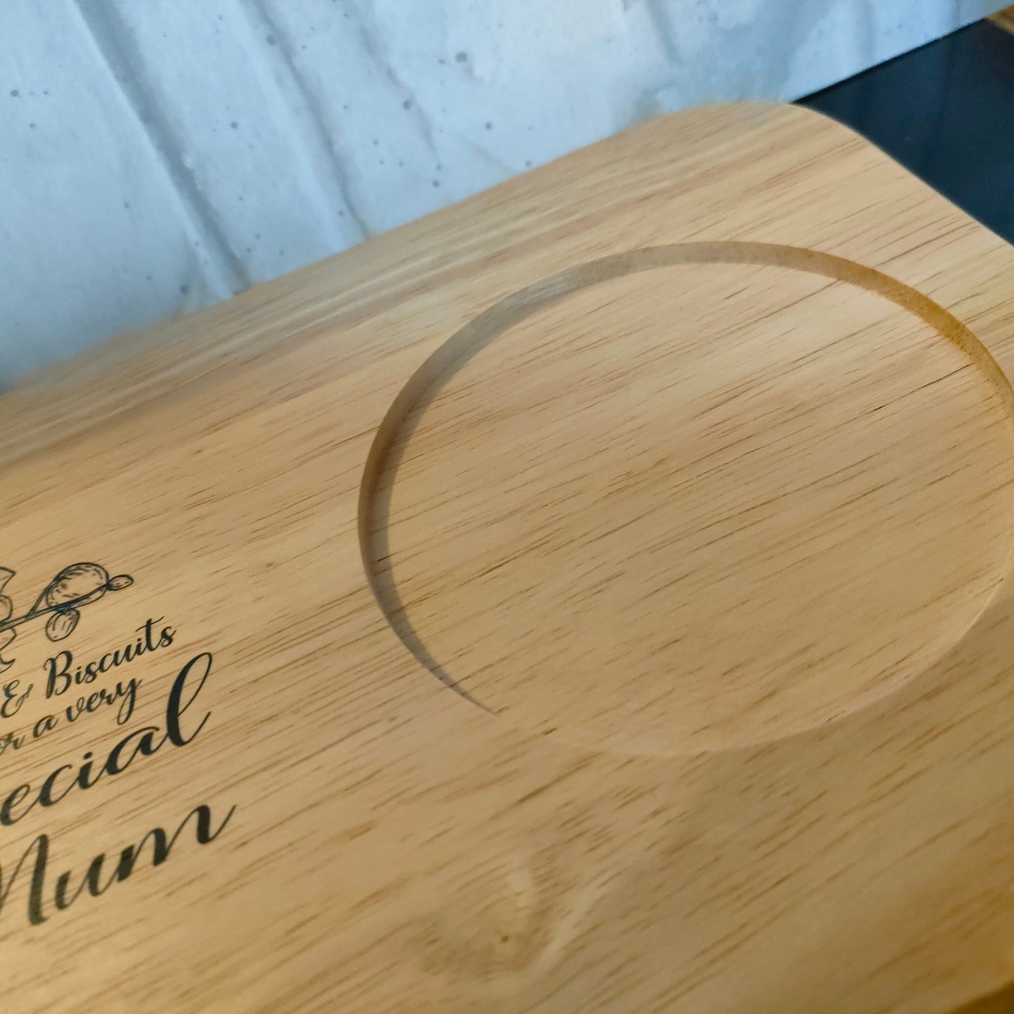 Floral Biscuit Board & Mug Set - Bluesky's creation