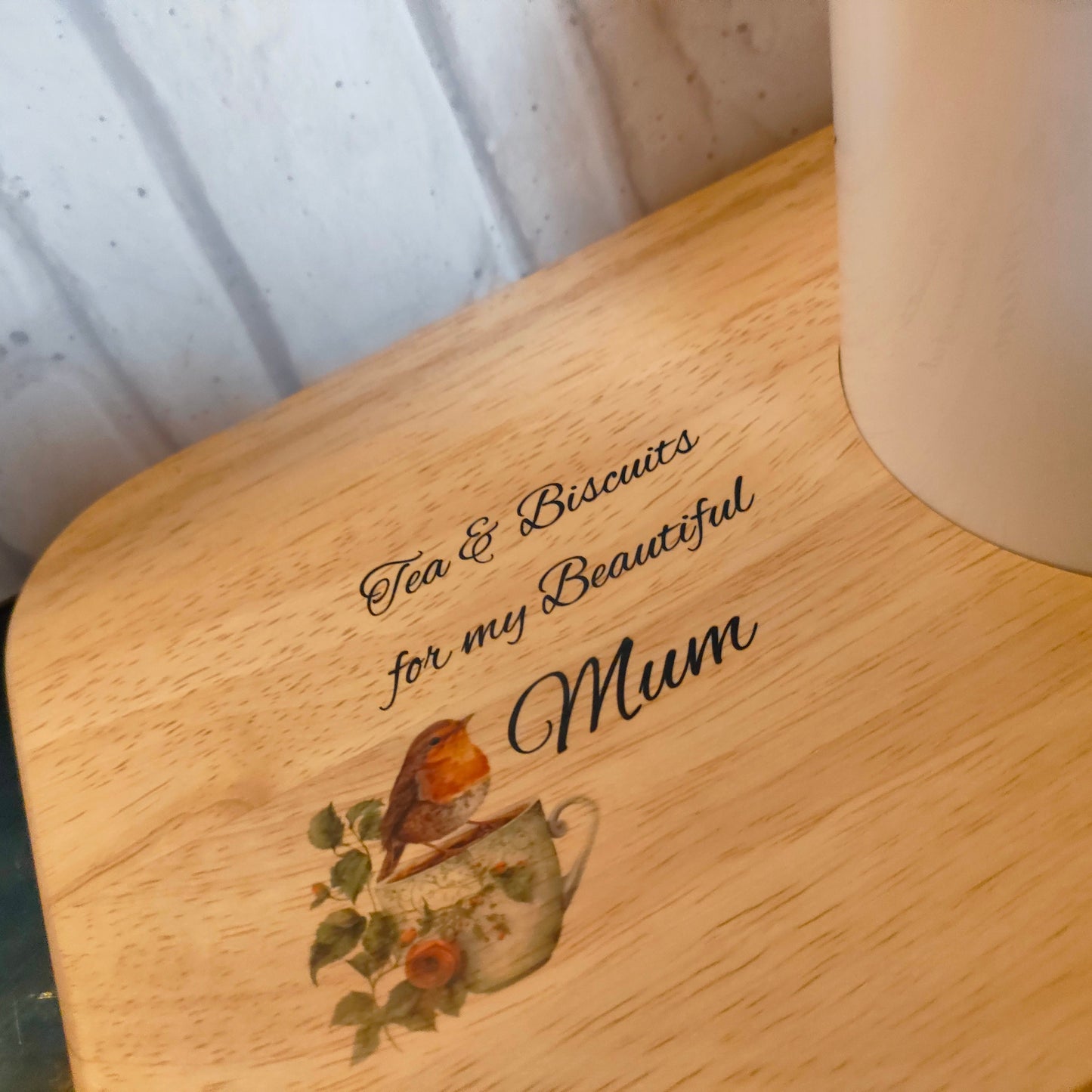 Robin Biscuit Board & Mug Set - Bluesky's creation