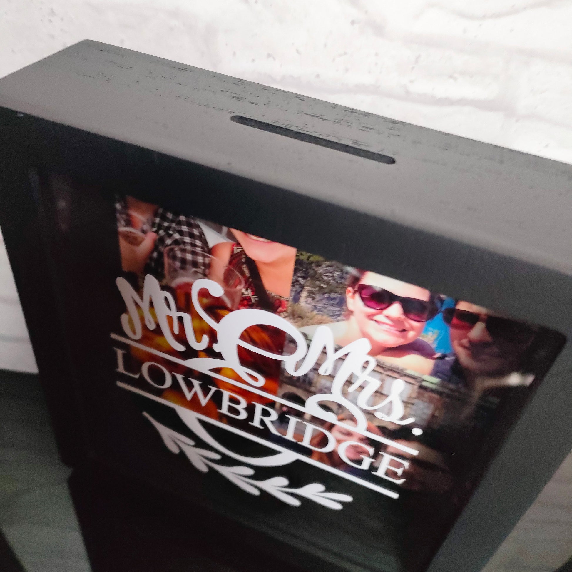 Personalised Wedding Money Box Frame - Bluesky's creation