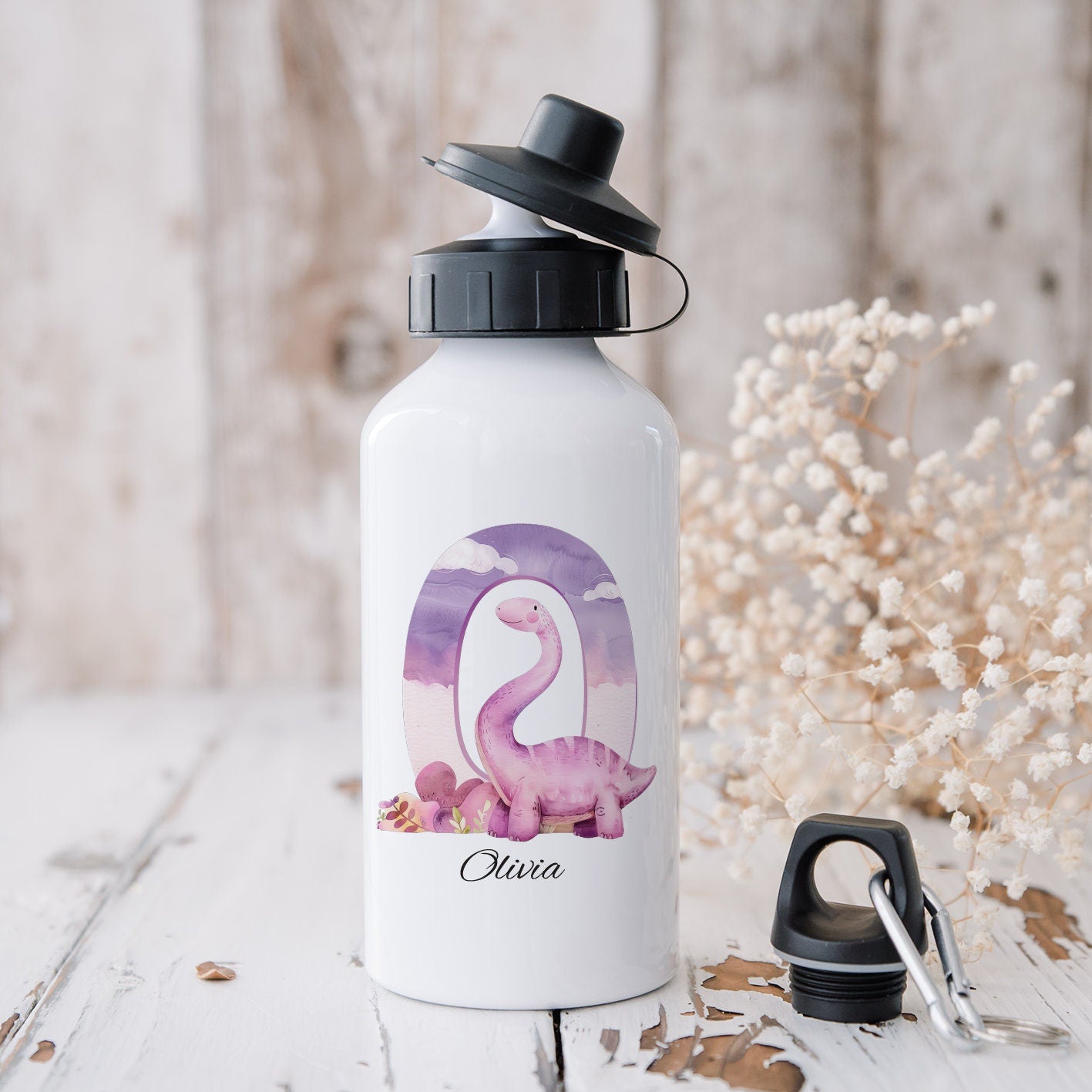 Dinosaur Childs Water Bottle - Bluesky's creation