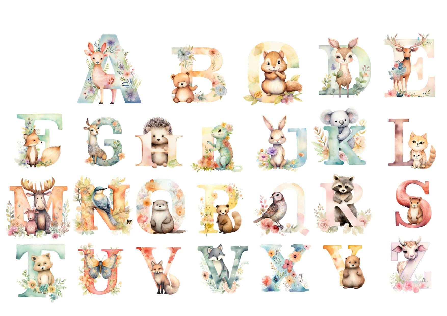 Baby animal Childs Water Bottle - Bluesky's creation