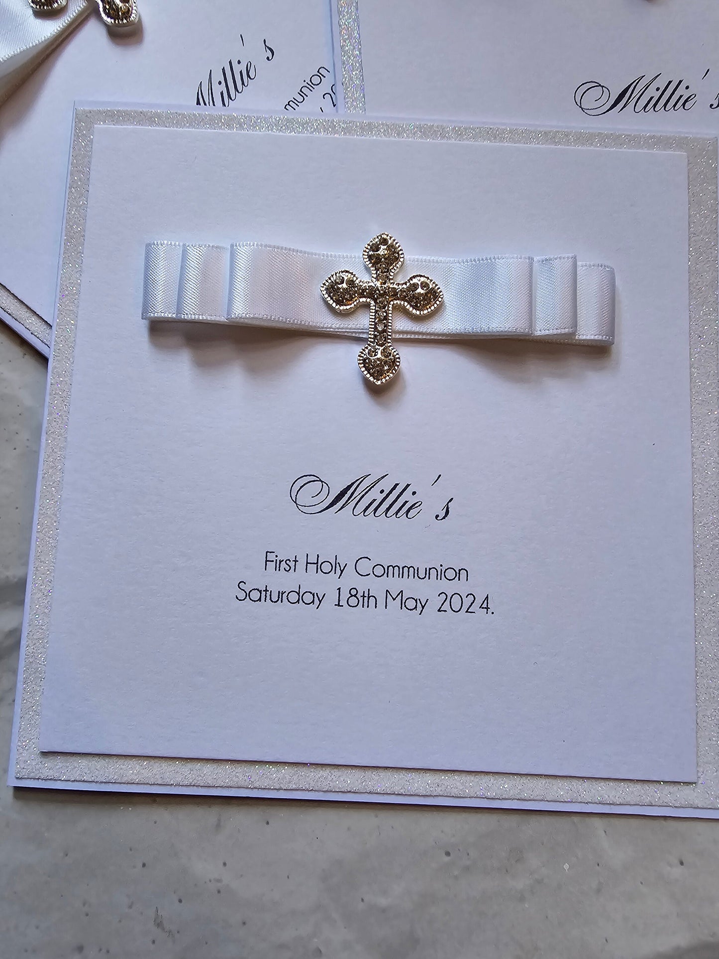 Luxury Baptism Invitation