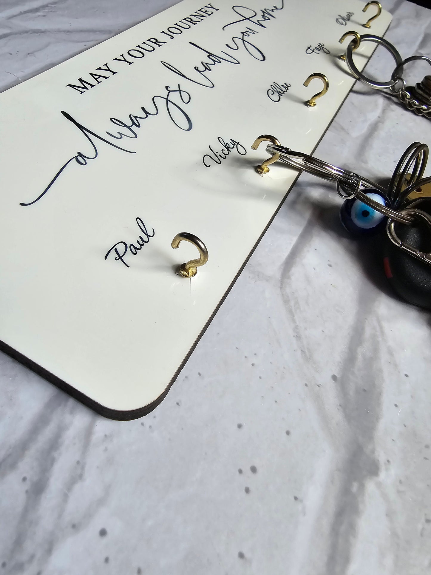 Hanging Wall Key Fob Holder