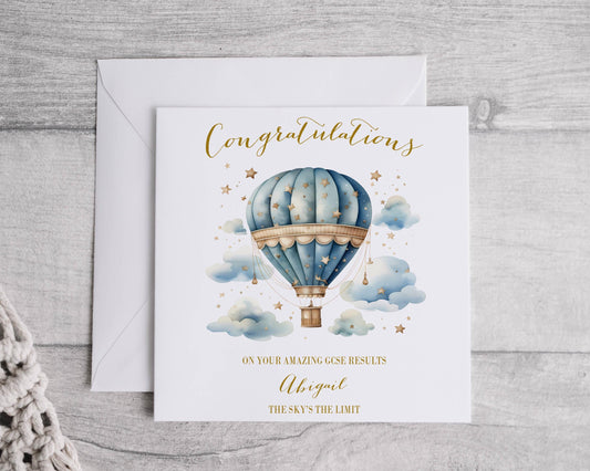 Congratulations Card | Well Done with your GCSE's | School Leaver | GCSE Exams | Year 11 | Secondary High School