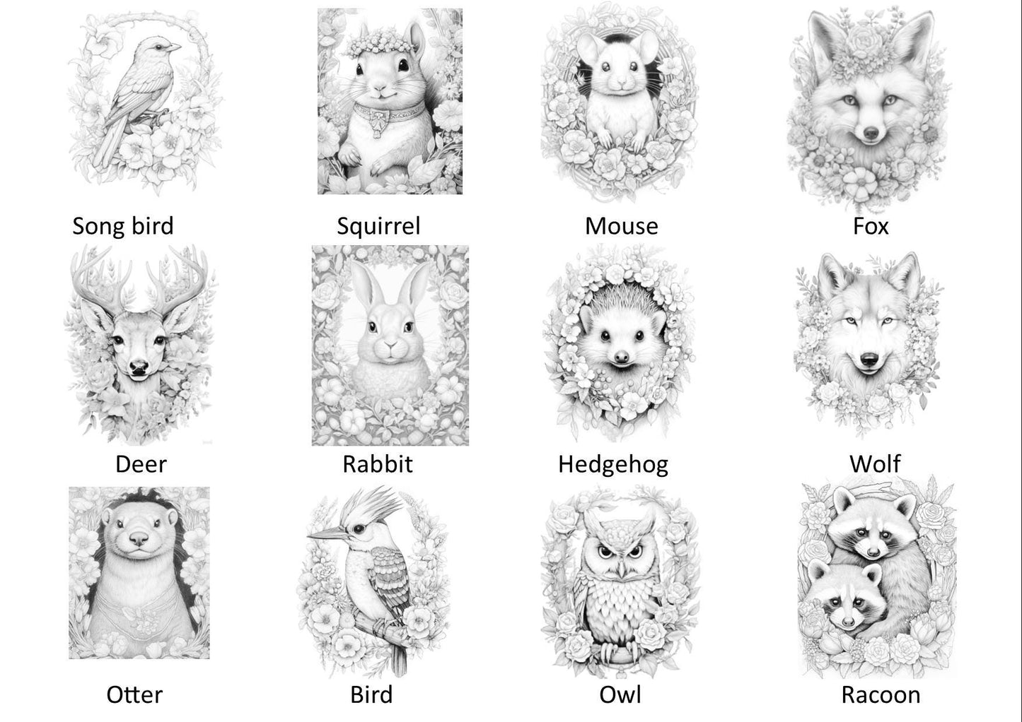 Color Your Own Animal Tote Bag | Fun Kids & Adult Activity | Craft Textile Marker Gift |Creative Party Favour