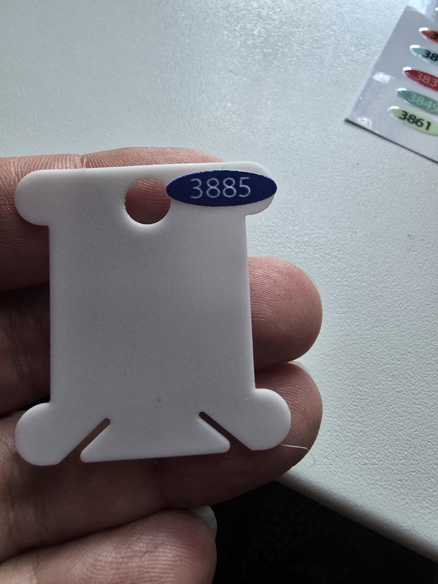 Personalised packs of DMC Thread Number and Icon Stickers