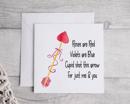 Roses are Red valentines card - Bluesky's creation