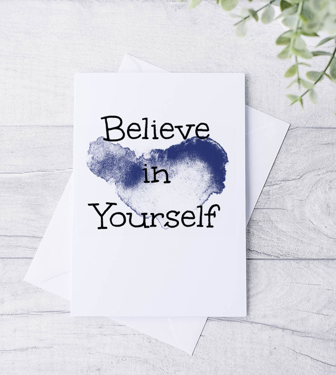 believe in yourself card - blueskys creation