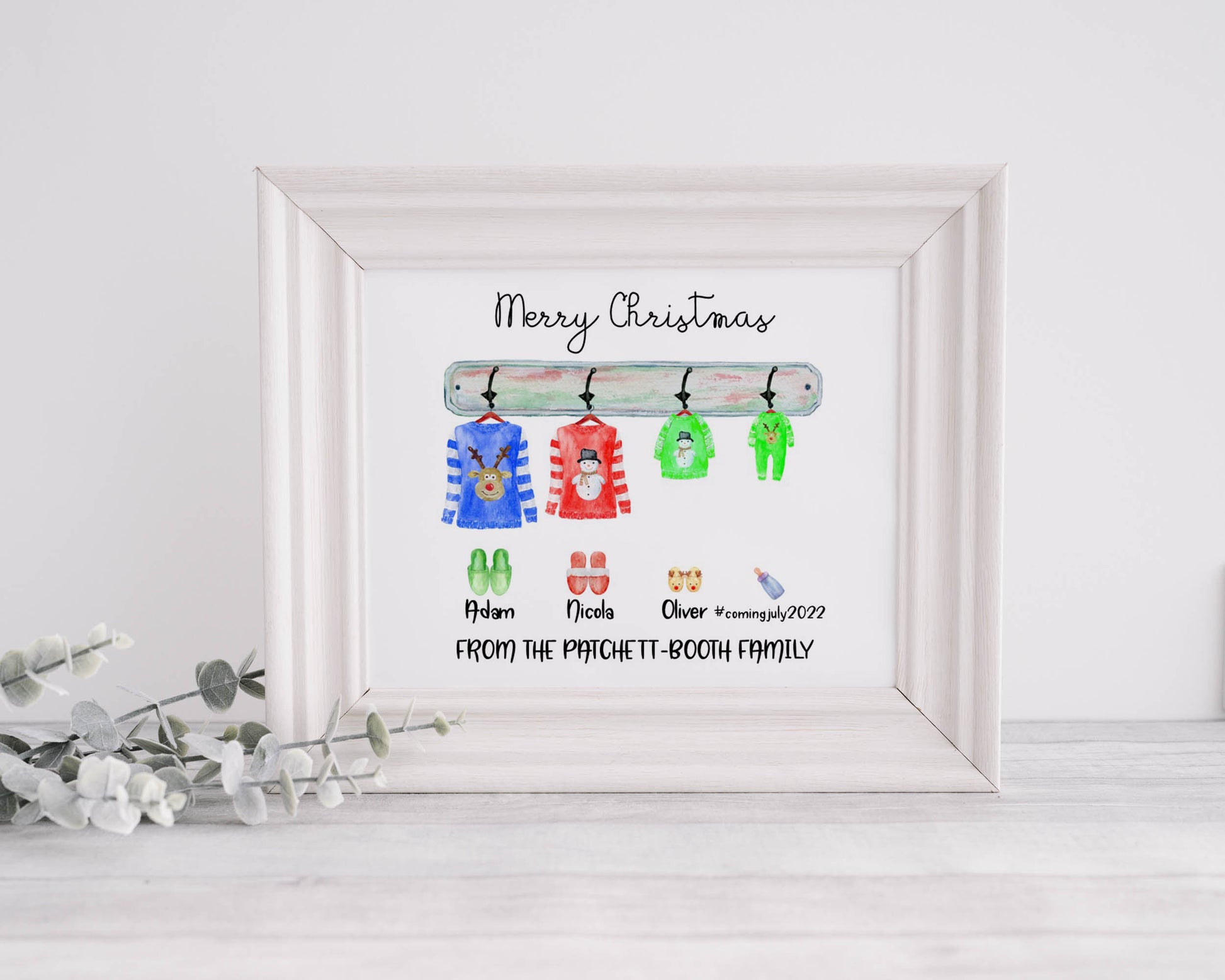 chrismtas jumper print - blueskys creation