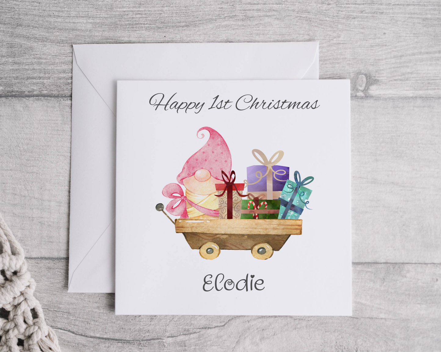 First Christmas Girl Gonk - Bluesky's creation