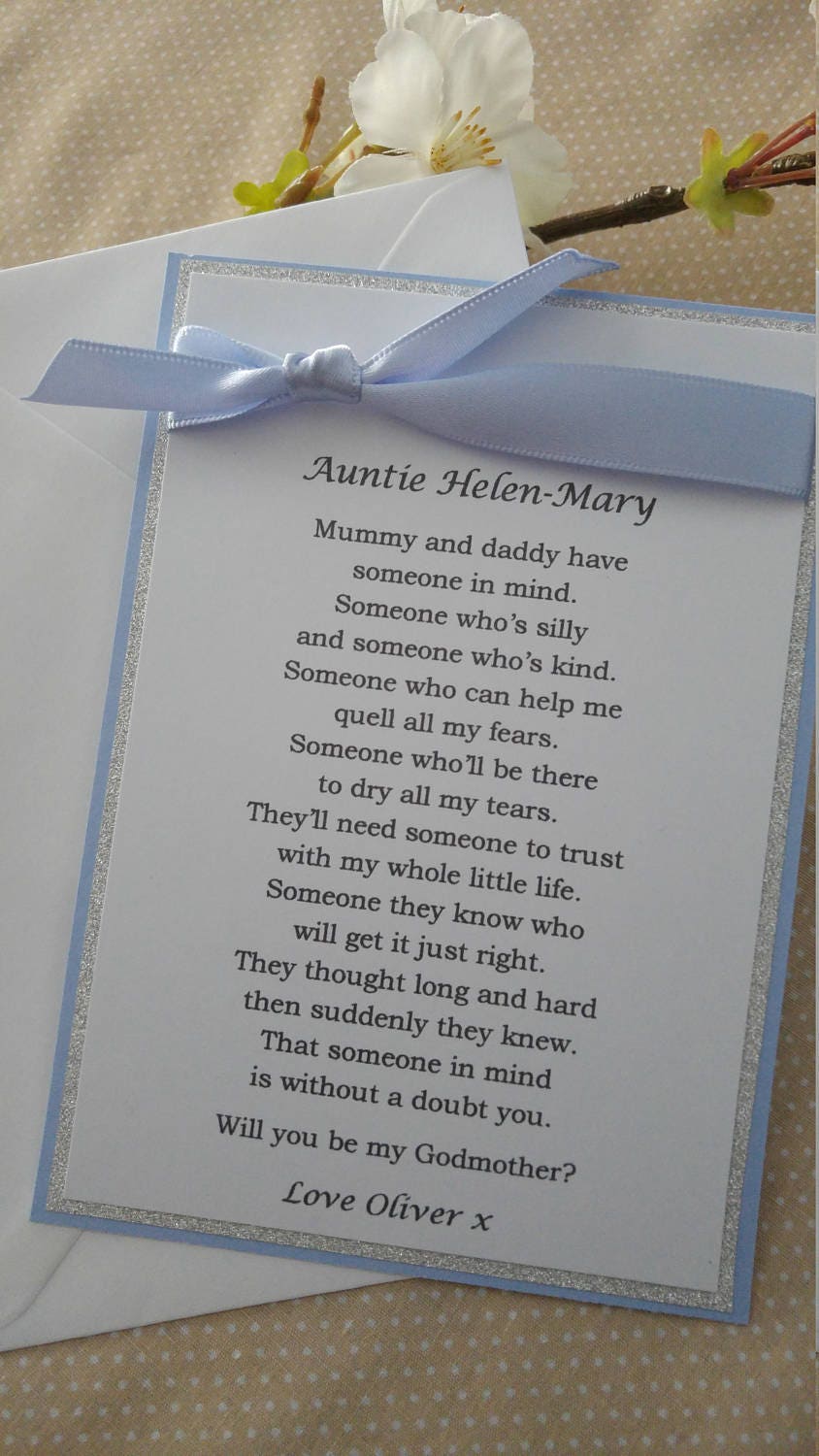 Will you be my godparent - Bluesky's creation