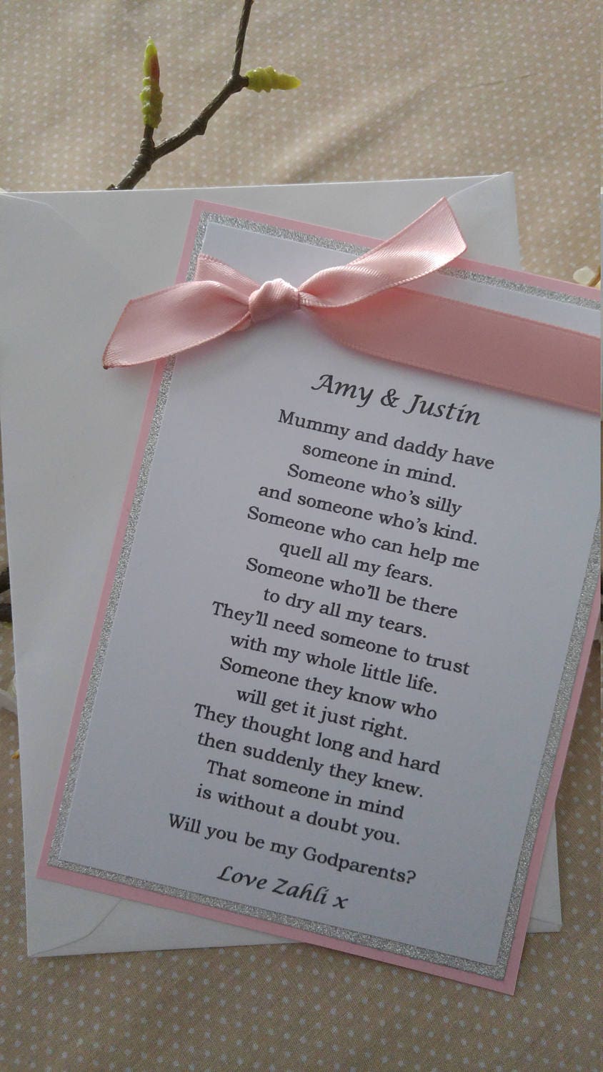 Will you be my godparent - Bluesky's creation
