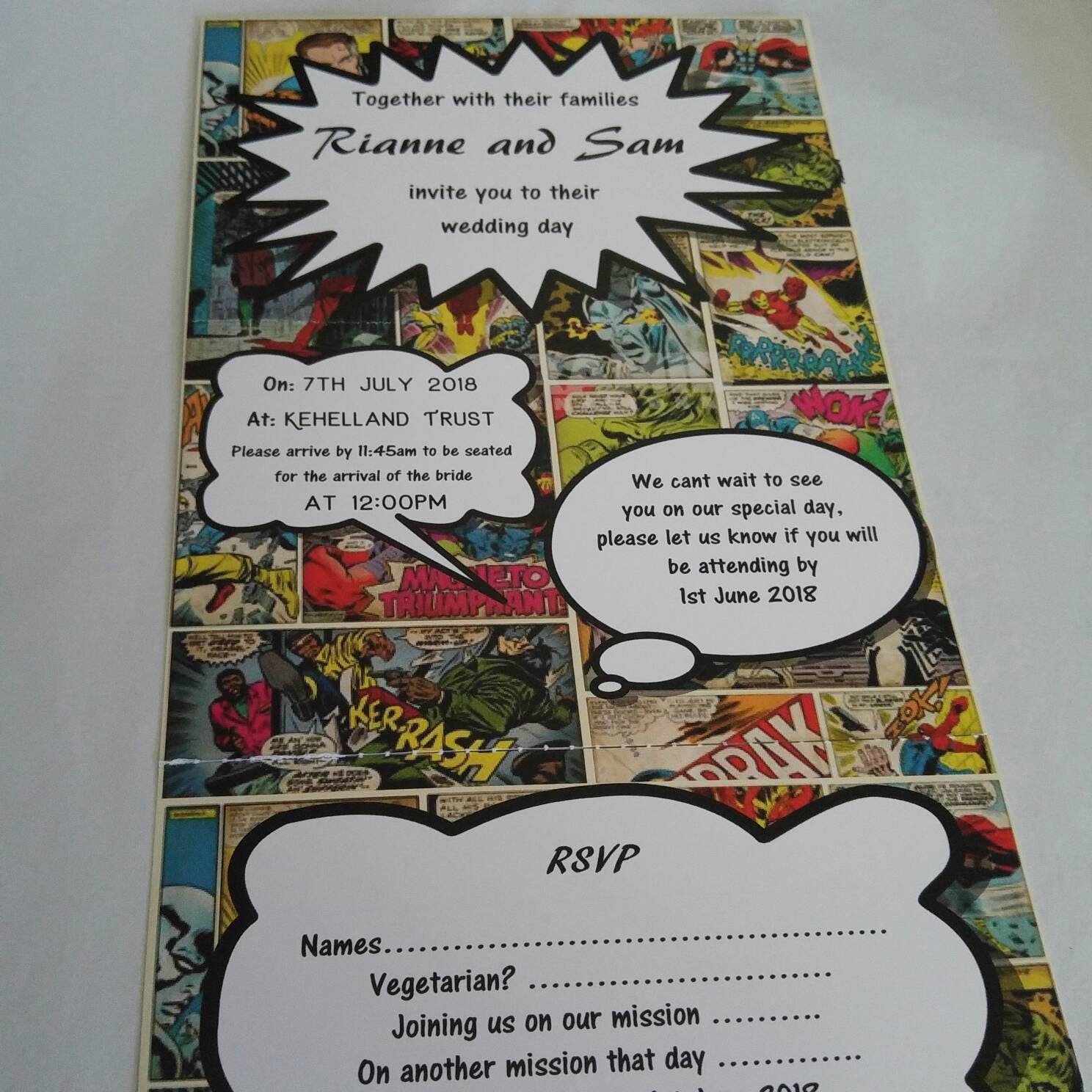 Comic Book Strip Z fold - Bluesky's creation