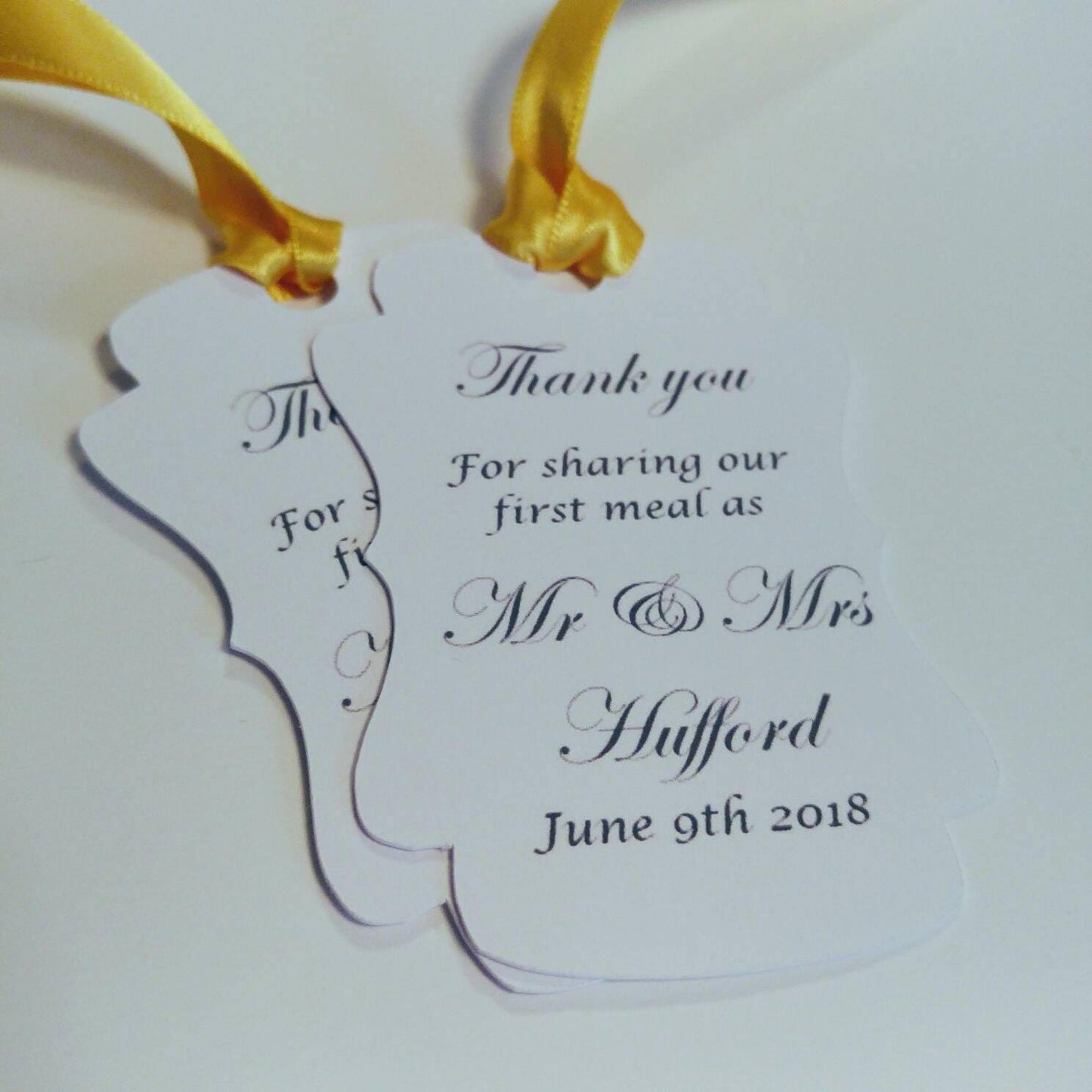 First meal Thank you tags (10)