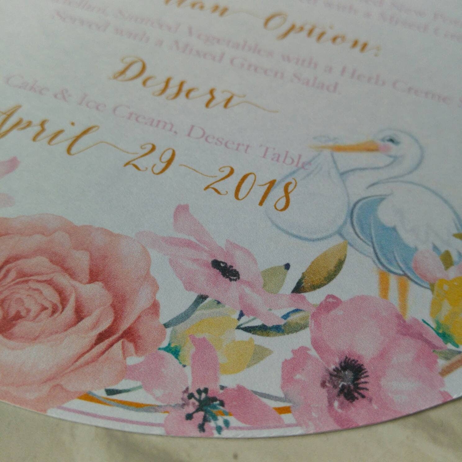 Floral Stork - Bluesky's creation