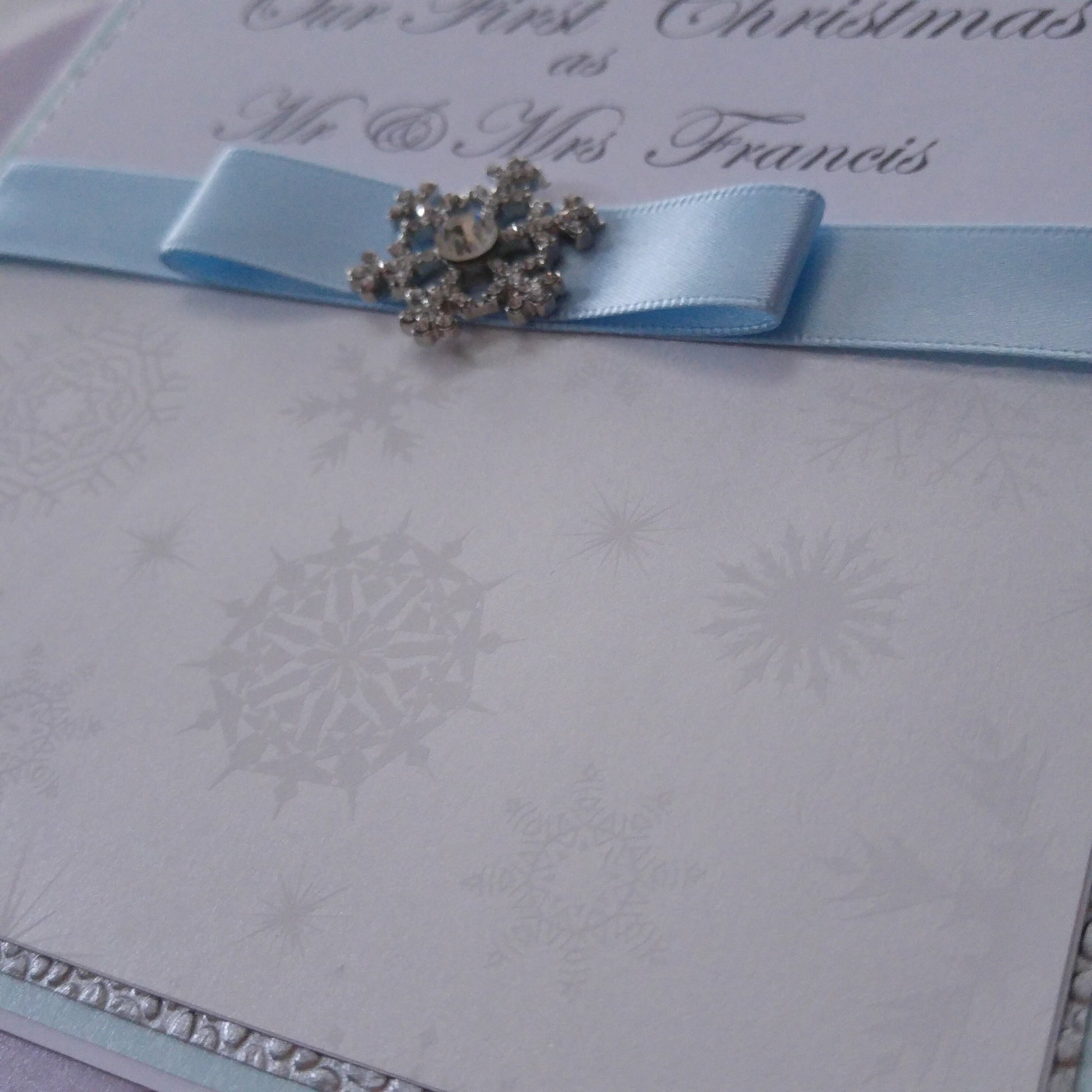 First Christmas Card as ............ Card - Bluesky's creation