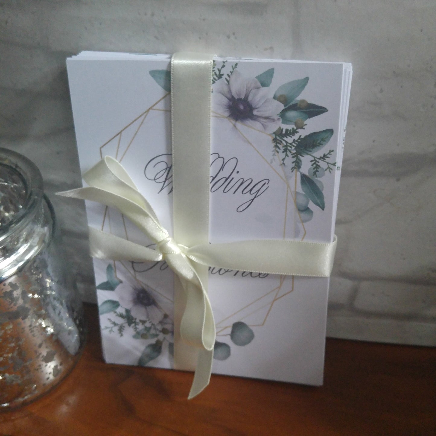 Wedding Milestone Cards - Bluesky's creation