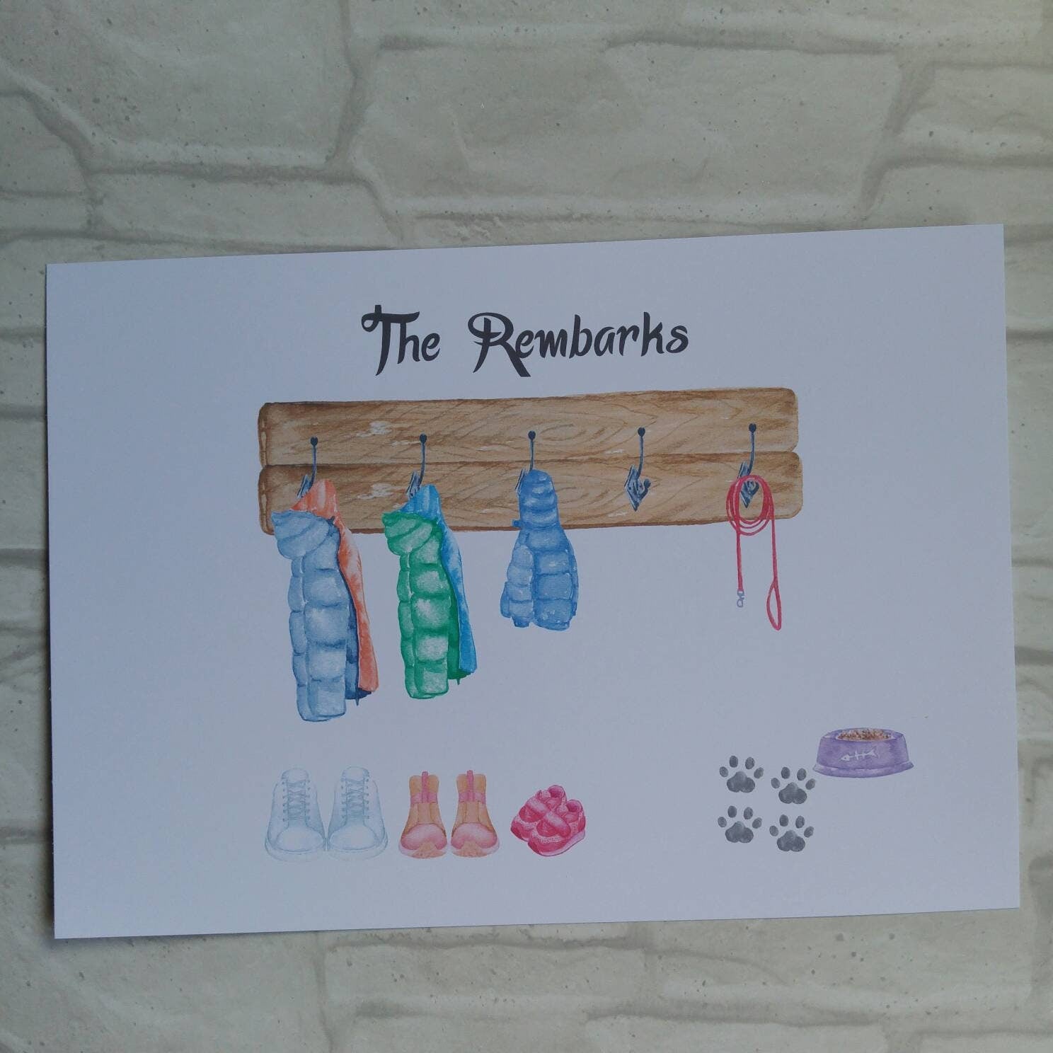 Wellington Boot Family Print - Bluesky's creation