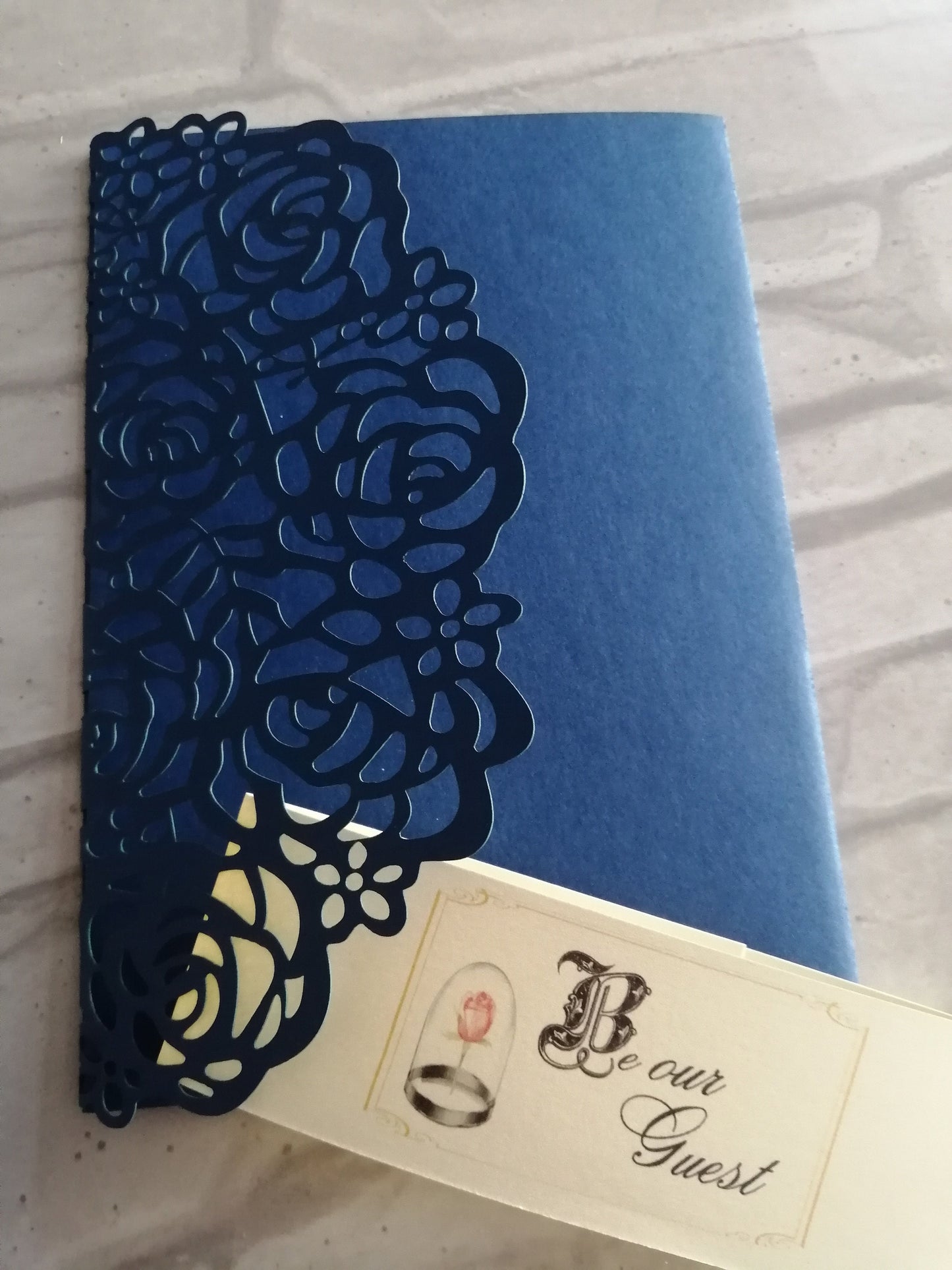 Be our Guest Laser Cut - Bluesky's creation