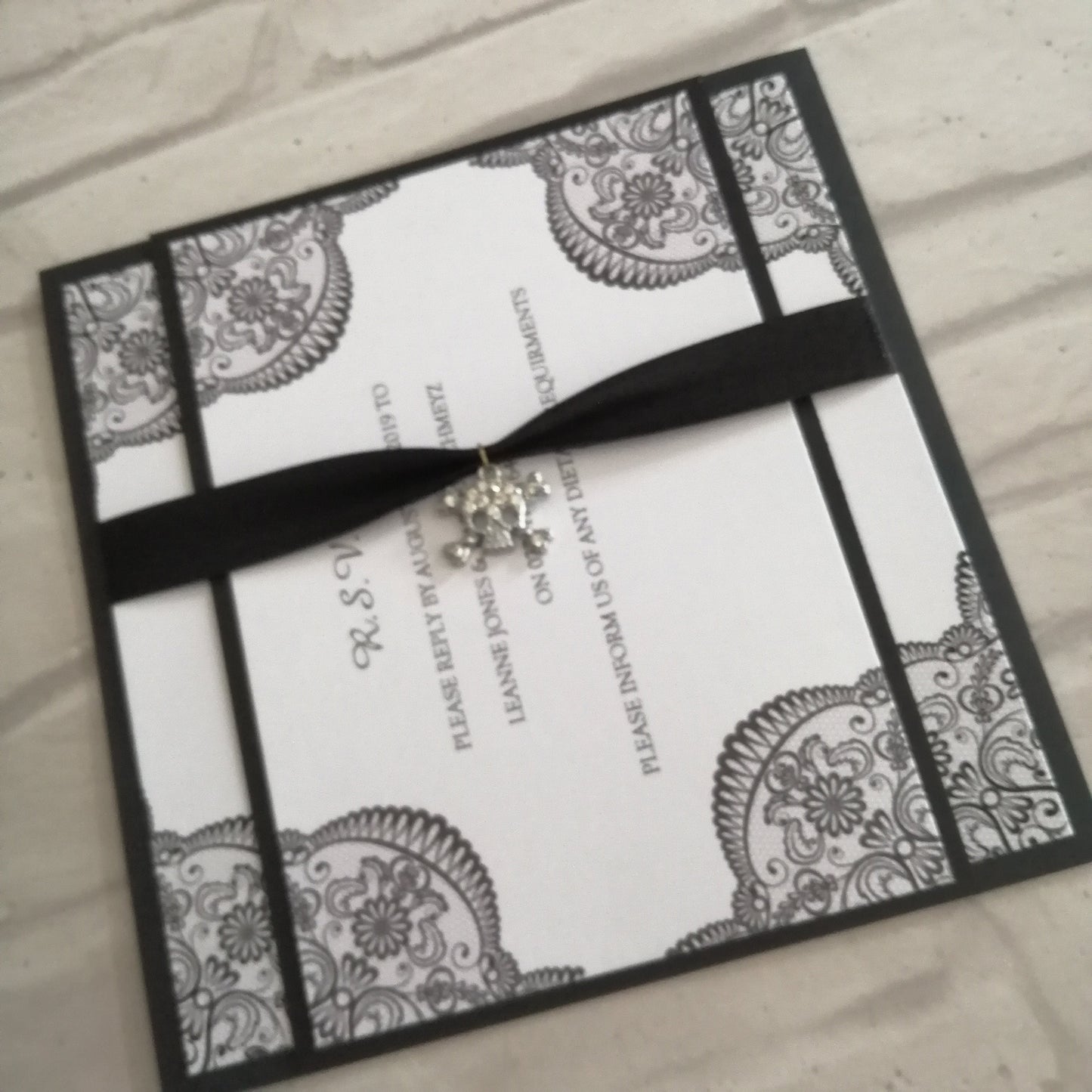 Gothic Diamonds Postcard - Bluesky's creation