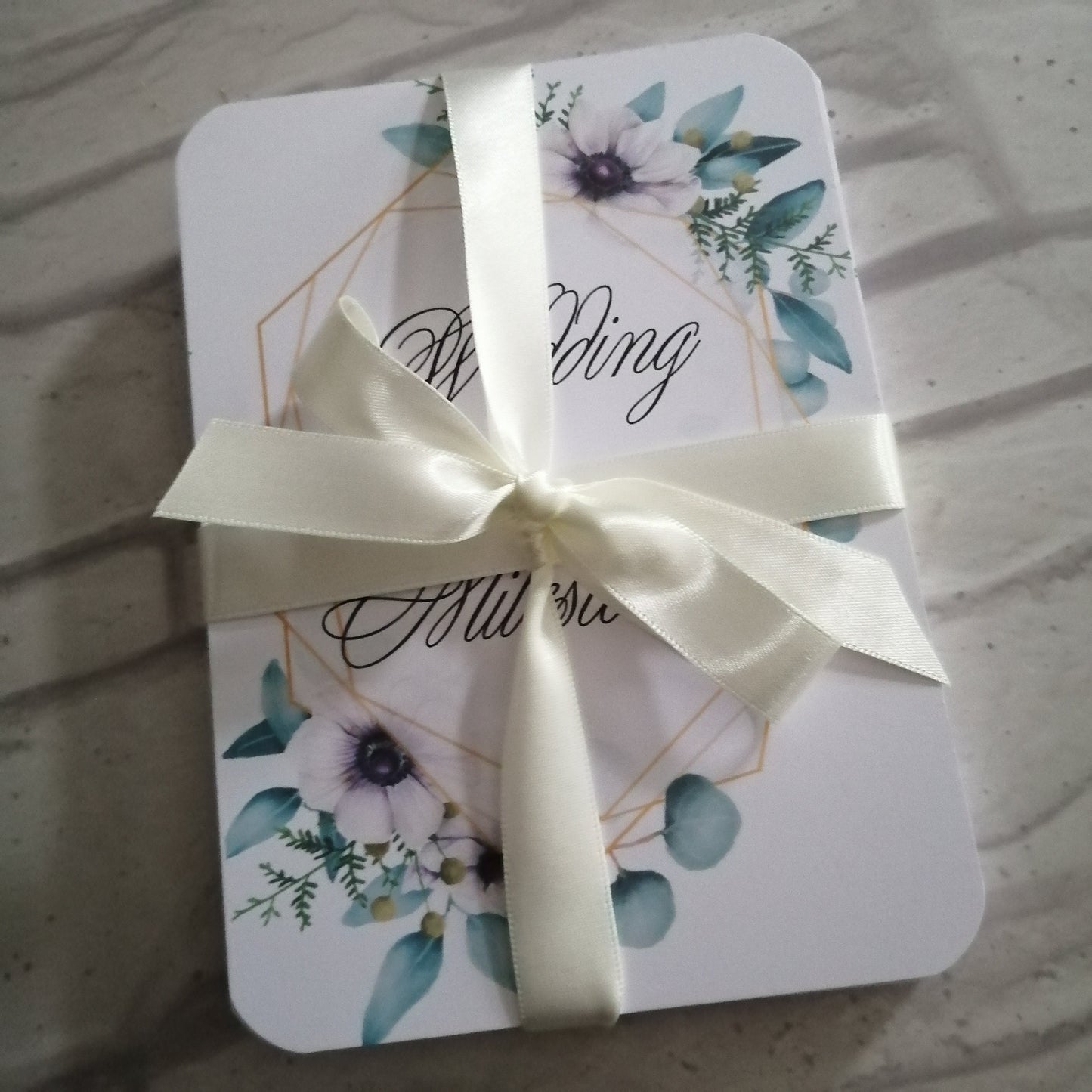 Wedding Milestone Cards - Bluesky's creation