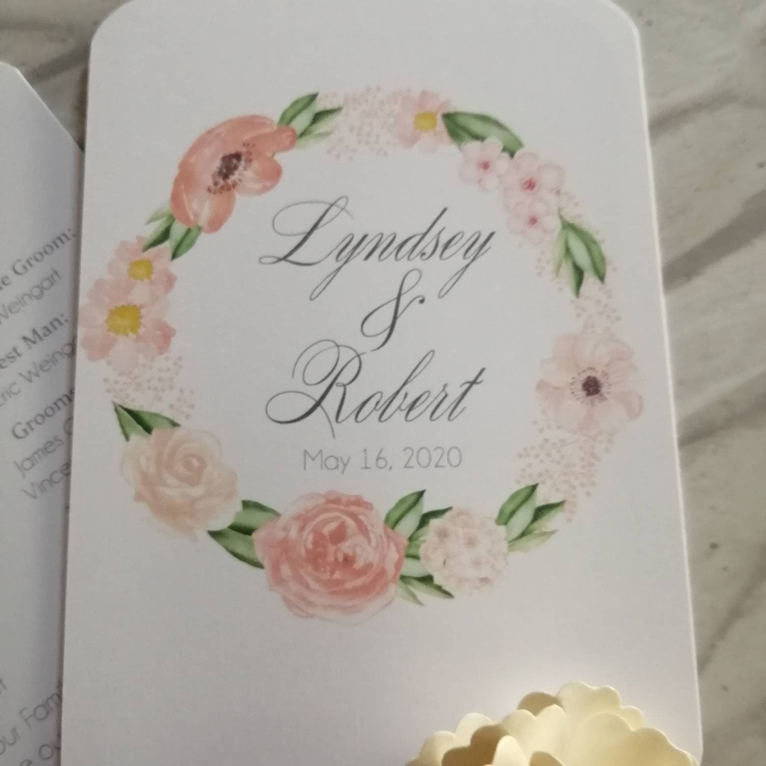 Peach Florals - Bluesky's creation
