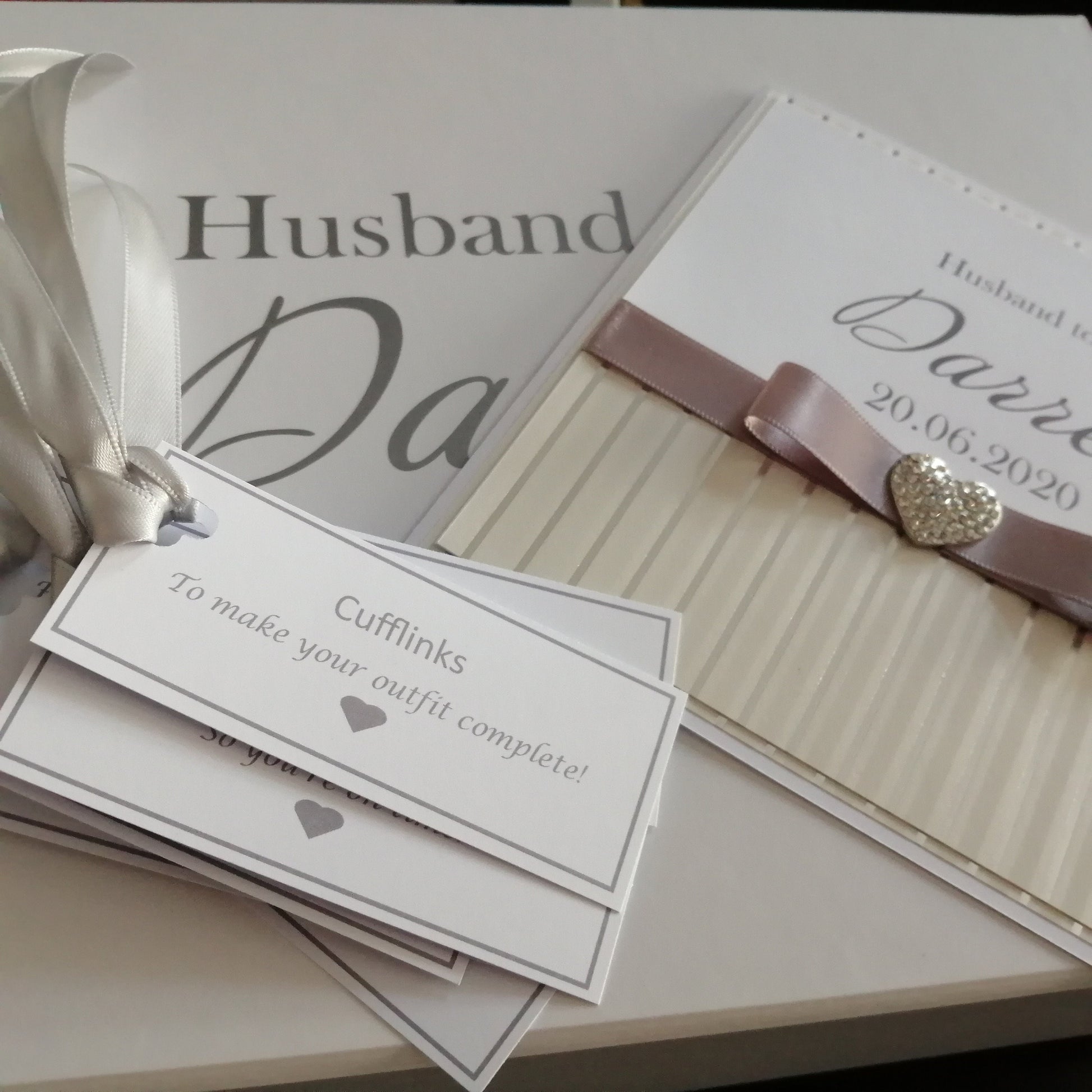 Groom Keepsake Gift Box - Bluesky's creation