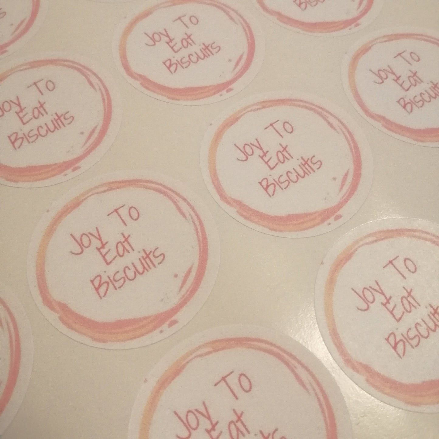 Business logo stickers 3.7cm - Bluesky's creation
