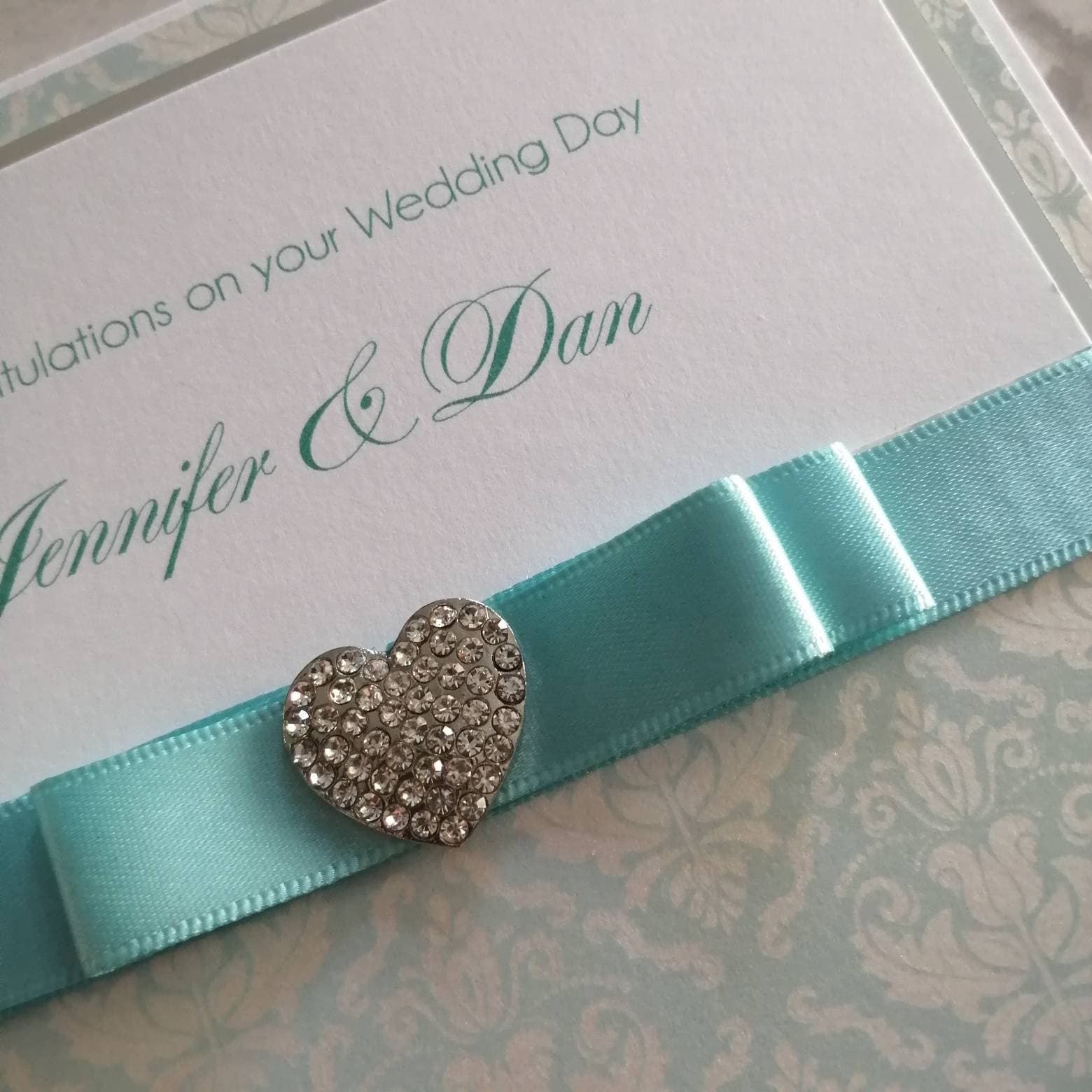 Congratulations on your Wedding Day Card - Bluesky's creation