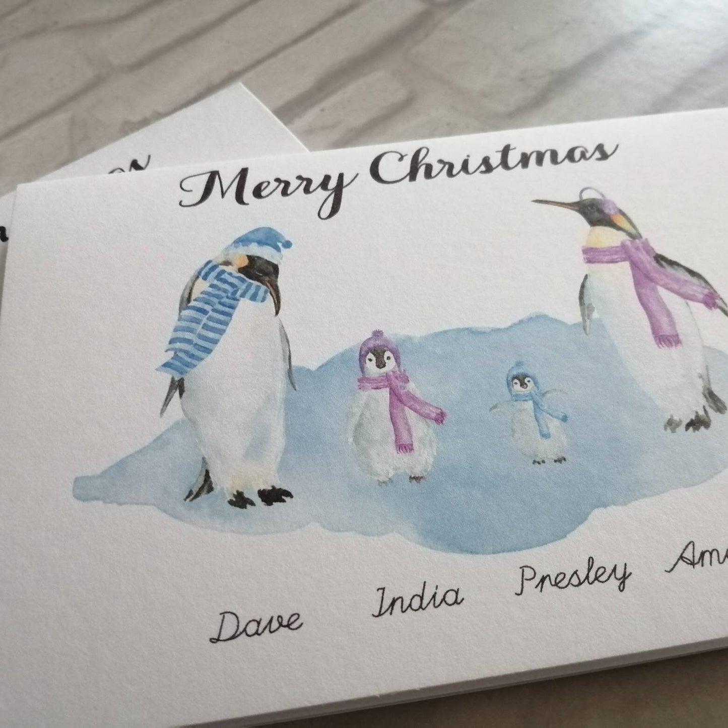 Penguin Family Card Pack