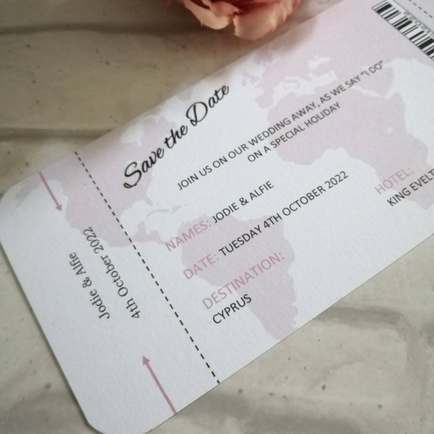 Boarding pass - Bluesky's creation