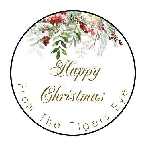 Business Happy Christmas Stickers - Bluesky's creation