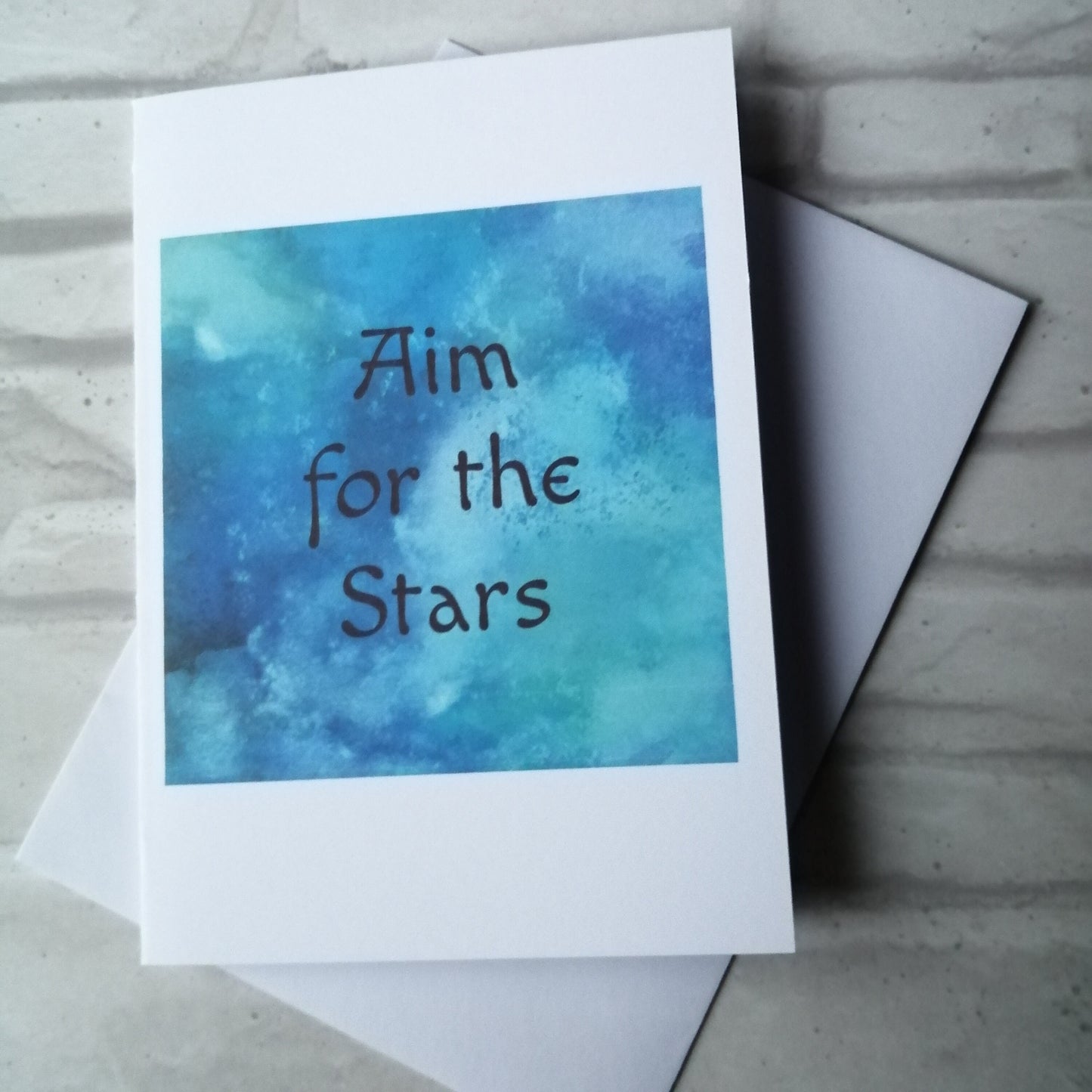 Aim for the Stars Card - Bluesky's creation