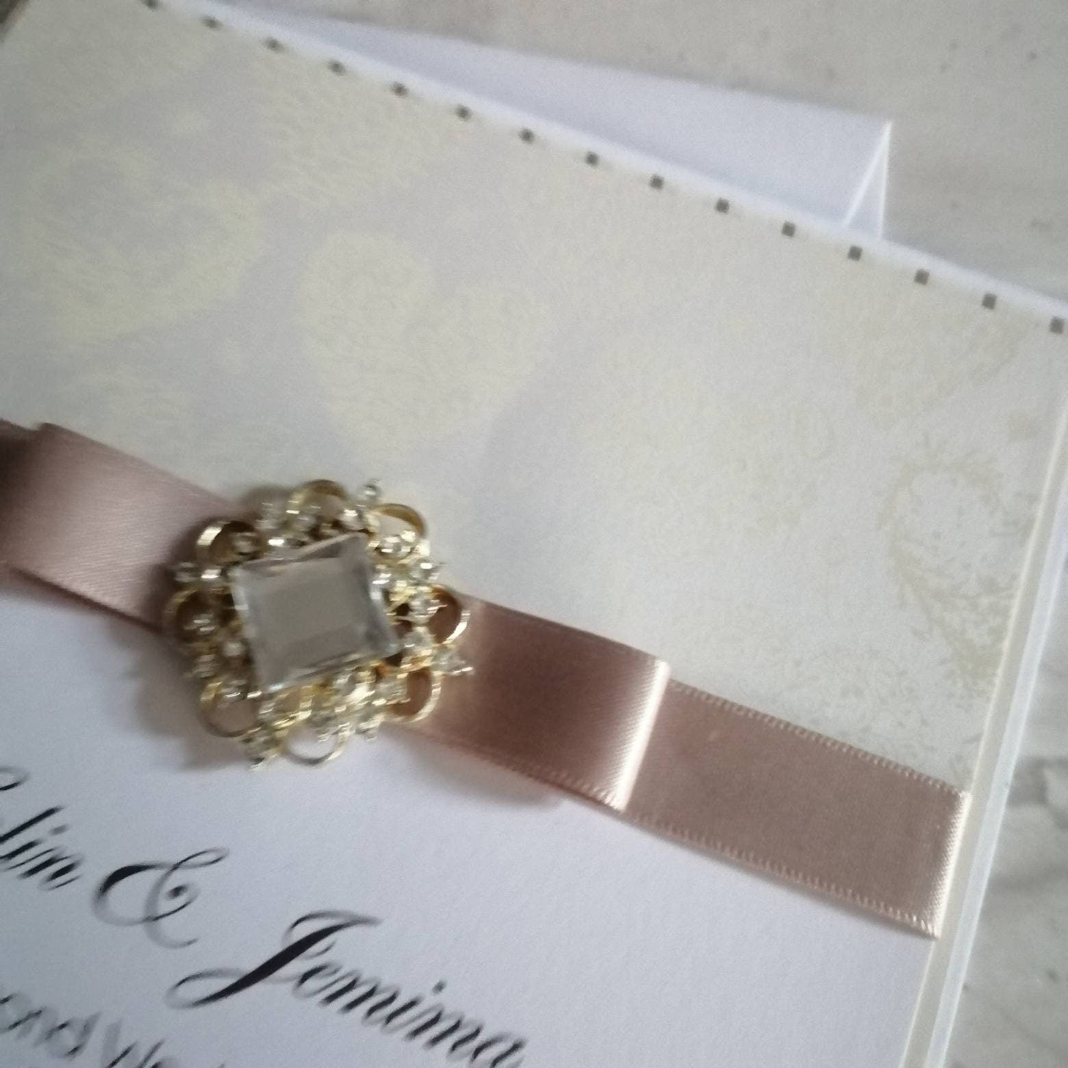 Diamond Wedding Anniversary Card - Bluesky's creation