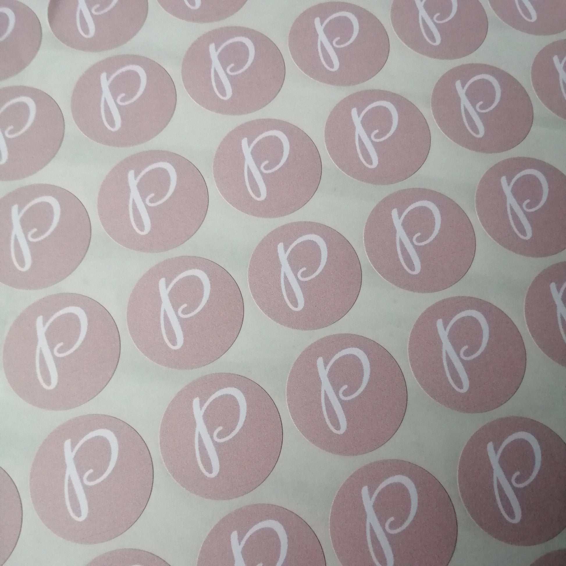 Initial stickers 2.5cm - Bluesky's creation