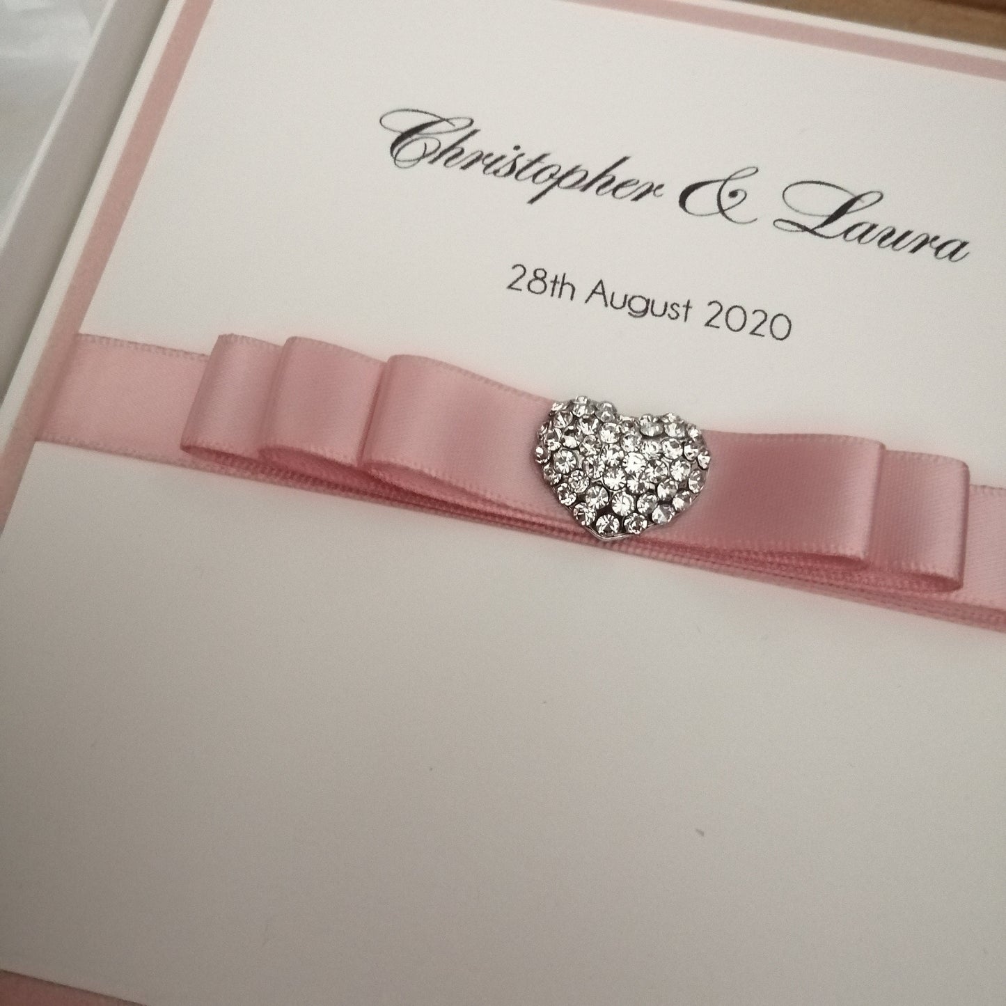 Wedding Day Keepsake Son / Daughter Card - Bluesky's creation